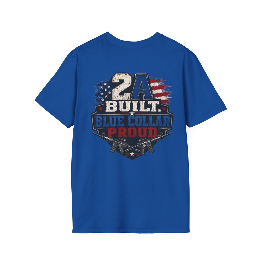 T-Shirt — "Trade Raised" 2A Built