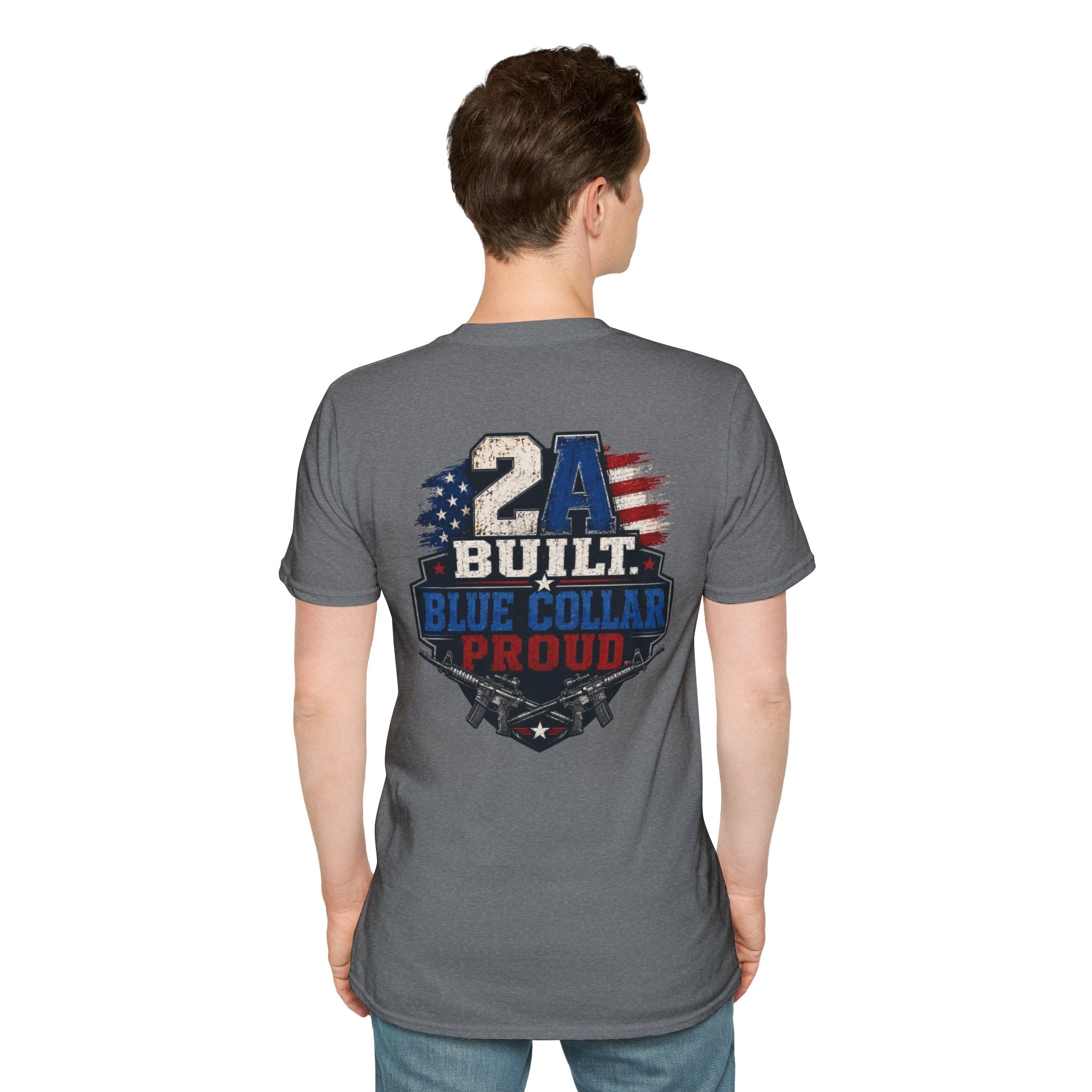 T-Shirt — "Trade Raised" 2A Built