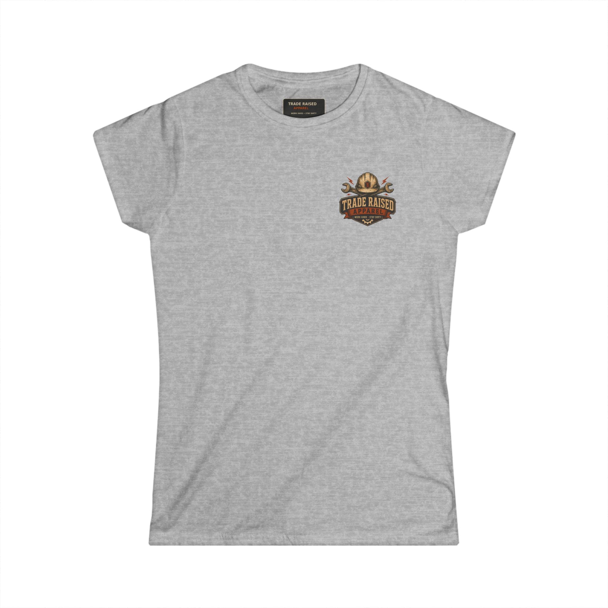 Blue Collar Wife T-Shirt — "Built Tough, Love Hard" Women's Tee