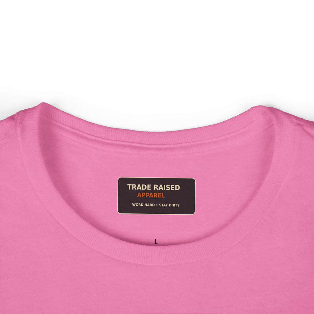 Blue Collar Mom Tee — Rustic Western Women's T‑Shirt ("Blue Collar Mom" Back Design)