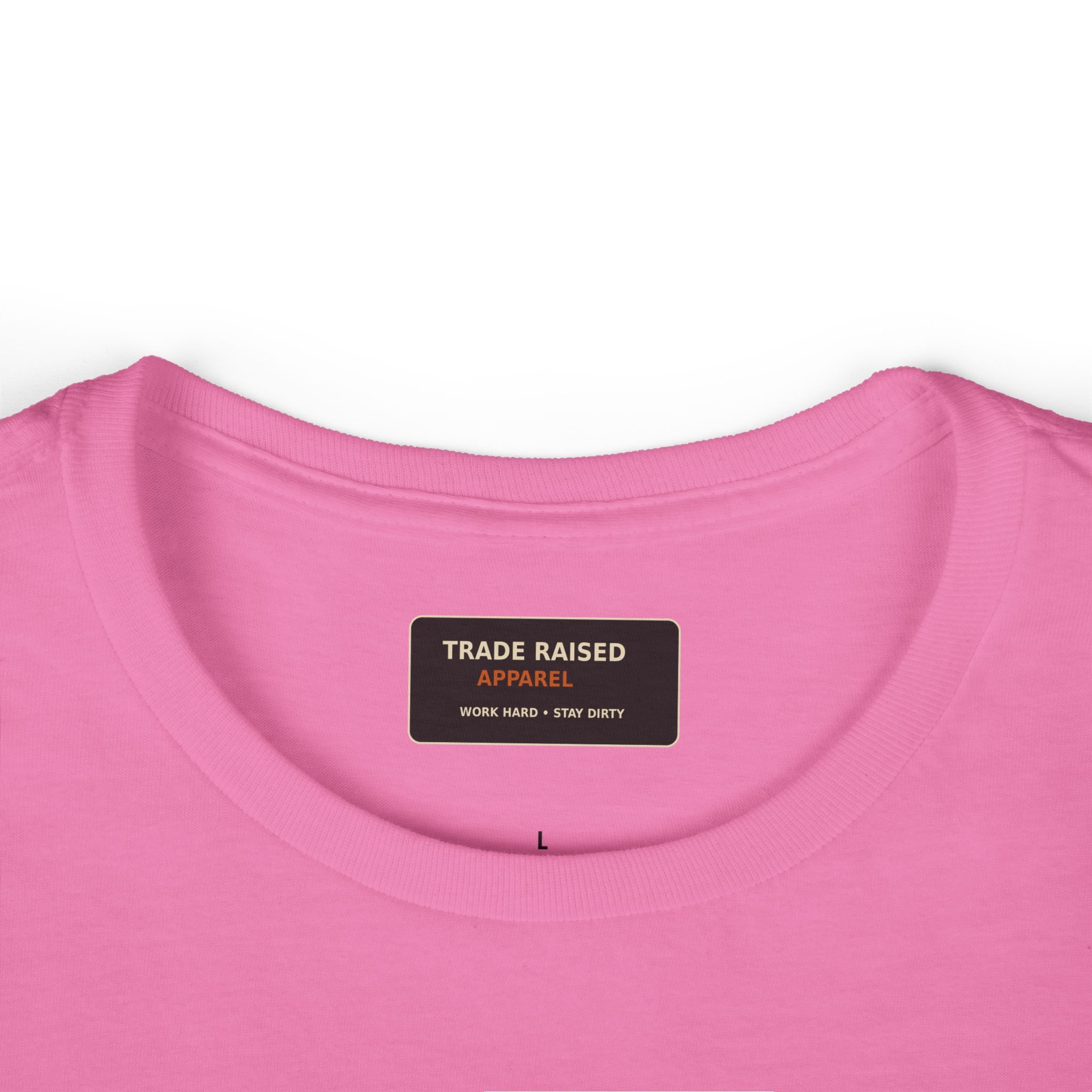 Blue Collar Mom Tee — Rustic Western Women's T‑Shirt ("Blue Collar Mom" Back Design)
