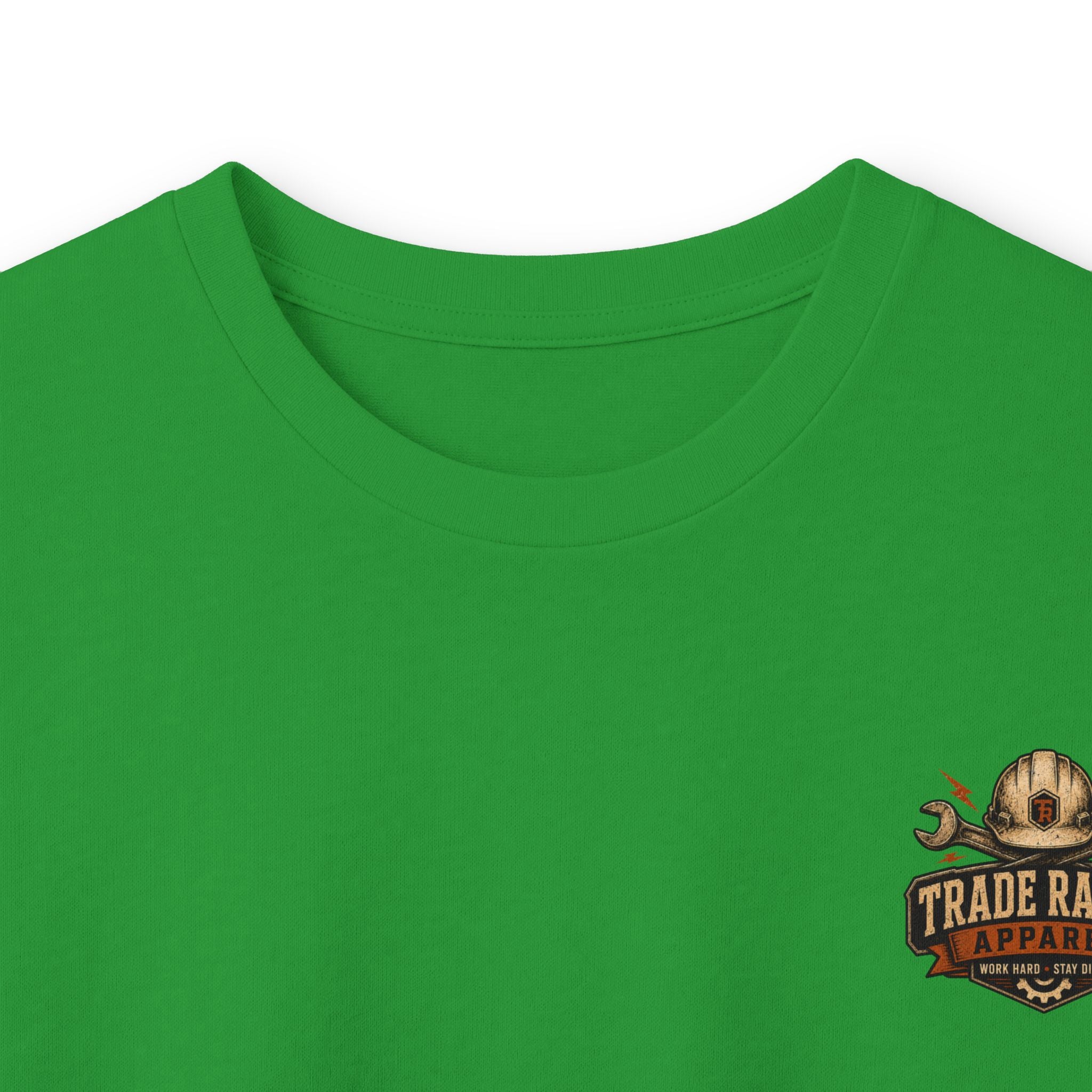 Degenerate Blue Collar Long Sleeve Tee — 'Blue Collar Degenerate' Workwear Shirt