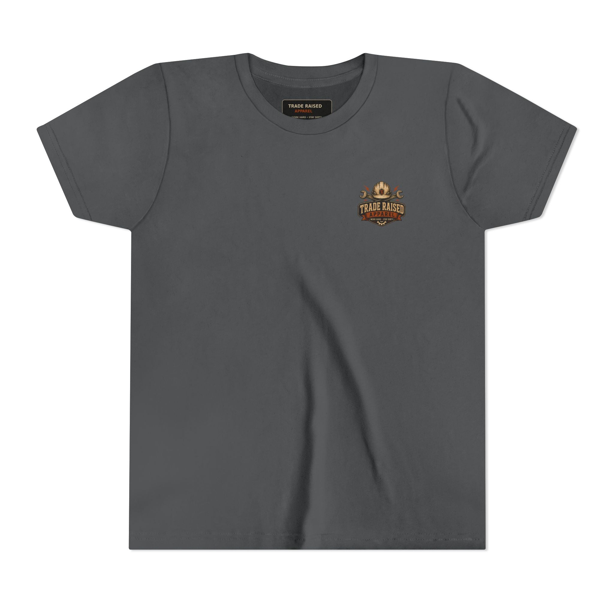 Youth Tee — "Feral & Free" Patriotic Possum Kids' Short Sleeve T-Shirt