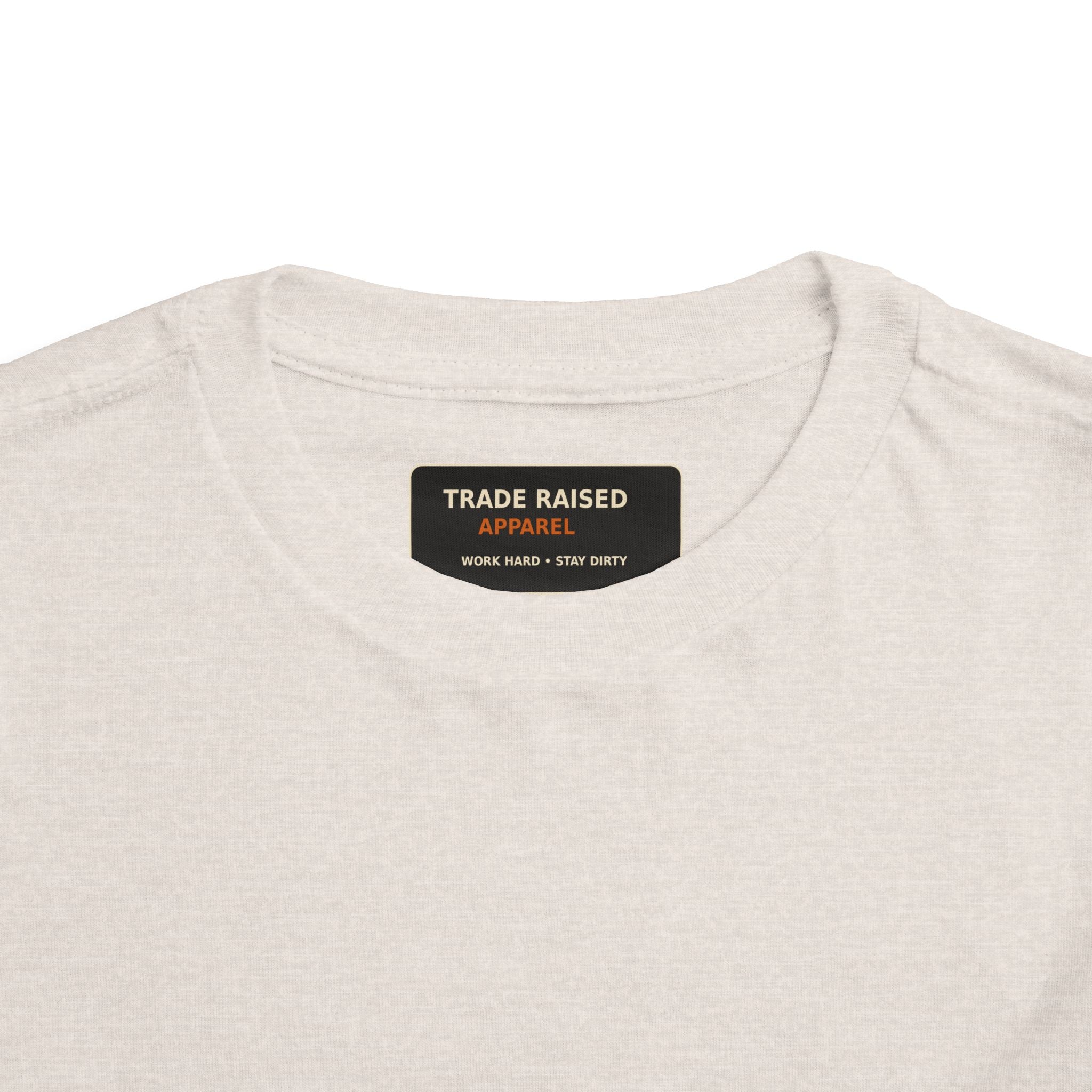 Toddler Tee — "Feral & Free" Raccoon 4th of July Patriotic Shirt