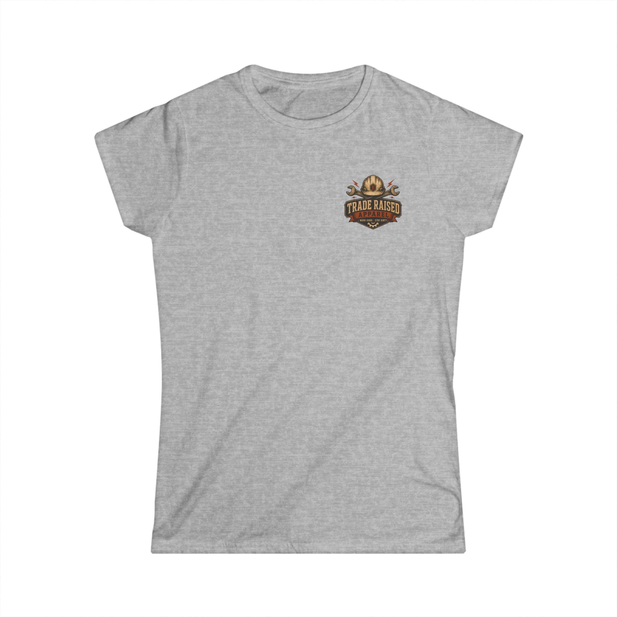 Faith + Family Cross Tee — "Hard Work No Shortcuts" Women's Christian T-Shirt
