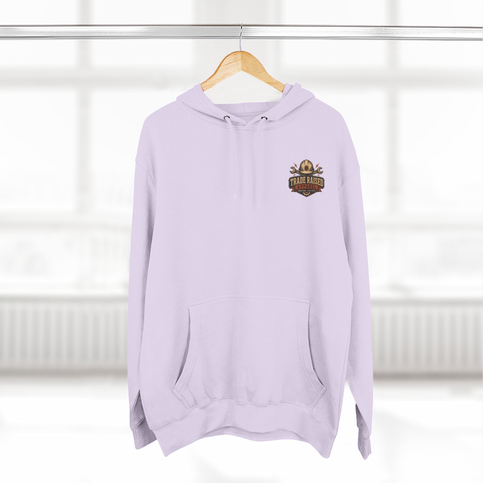 Blue Collar Degenerate Hoodie – 'Degenerate' Workwear Fleece Pullover