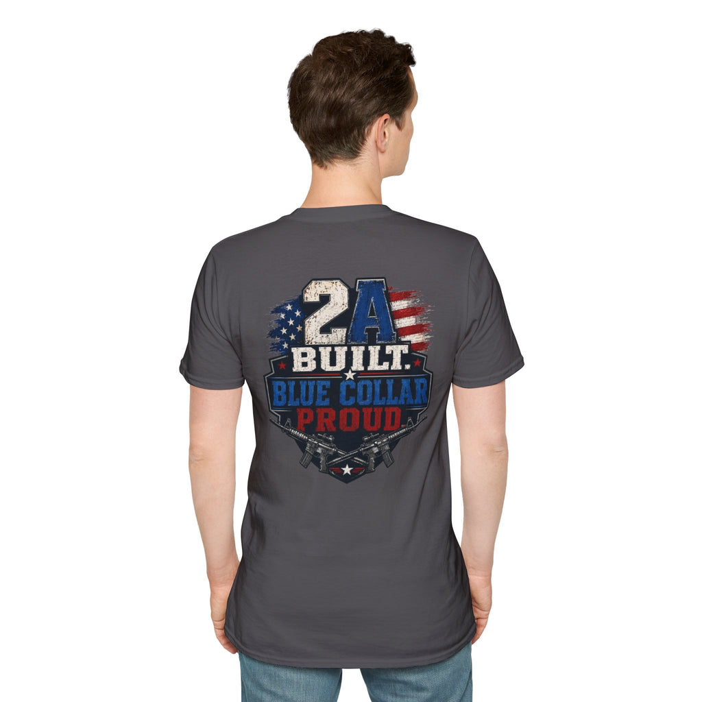 T-Shirt — "Trade Raised" 2A Built