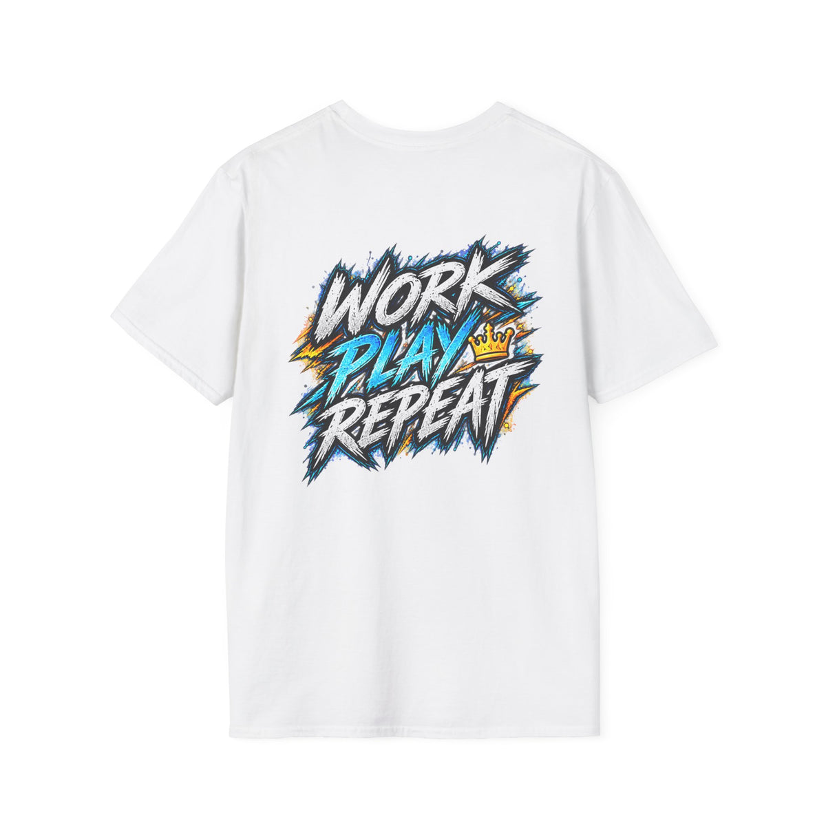 Work Play Repeat T-Shirt —  Graphic Tee