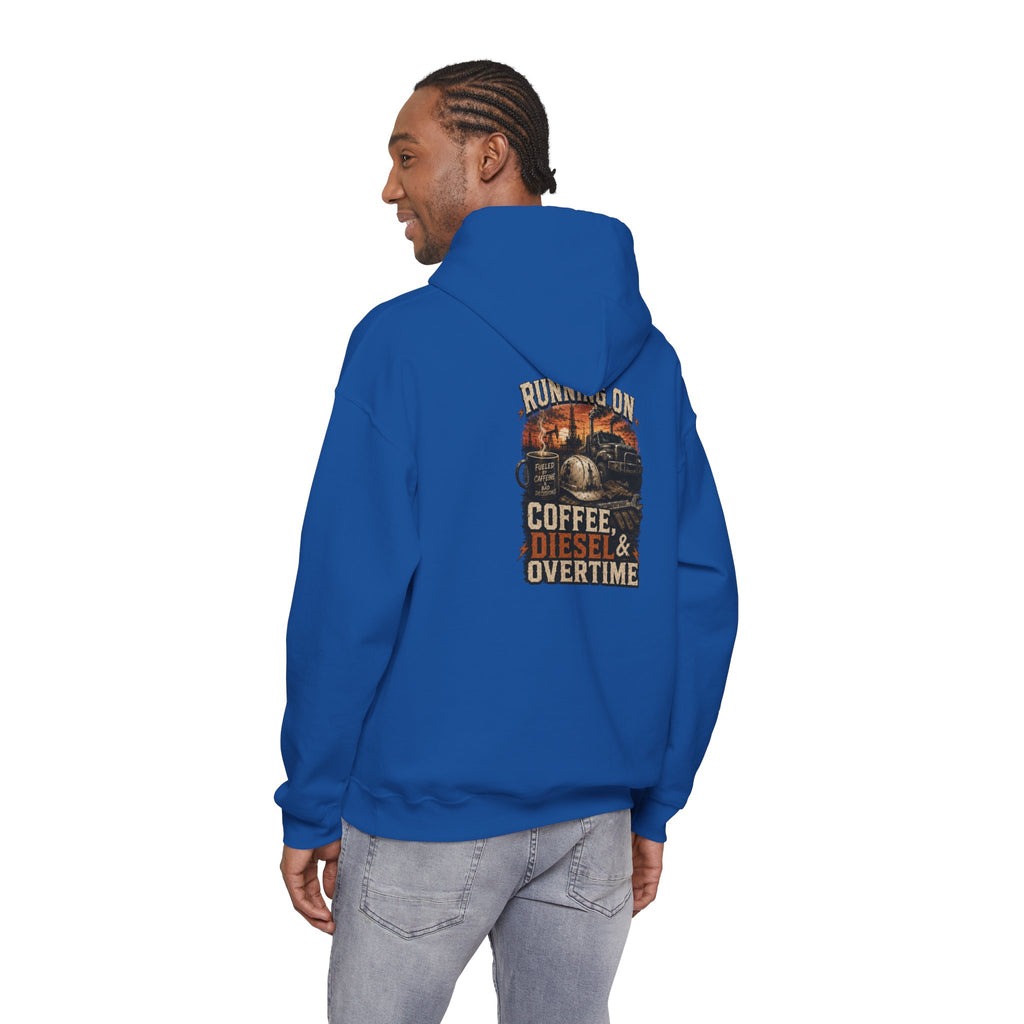 Coffee Diesel Overtime Hoodie