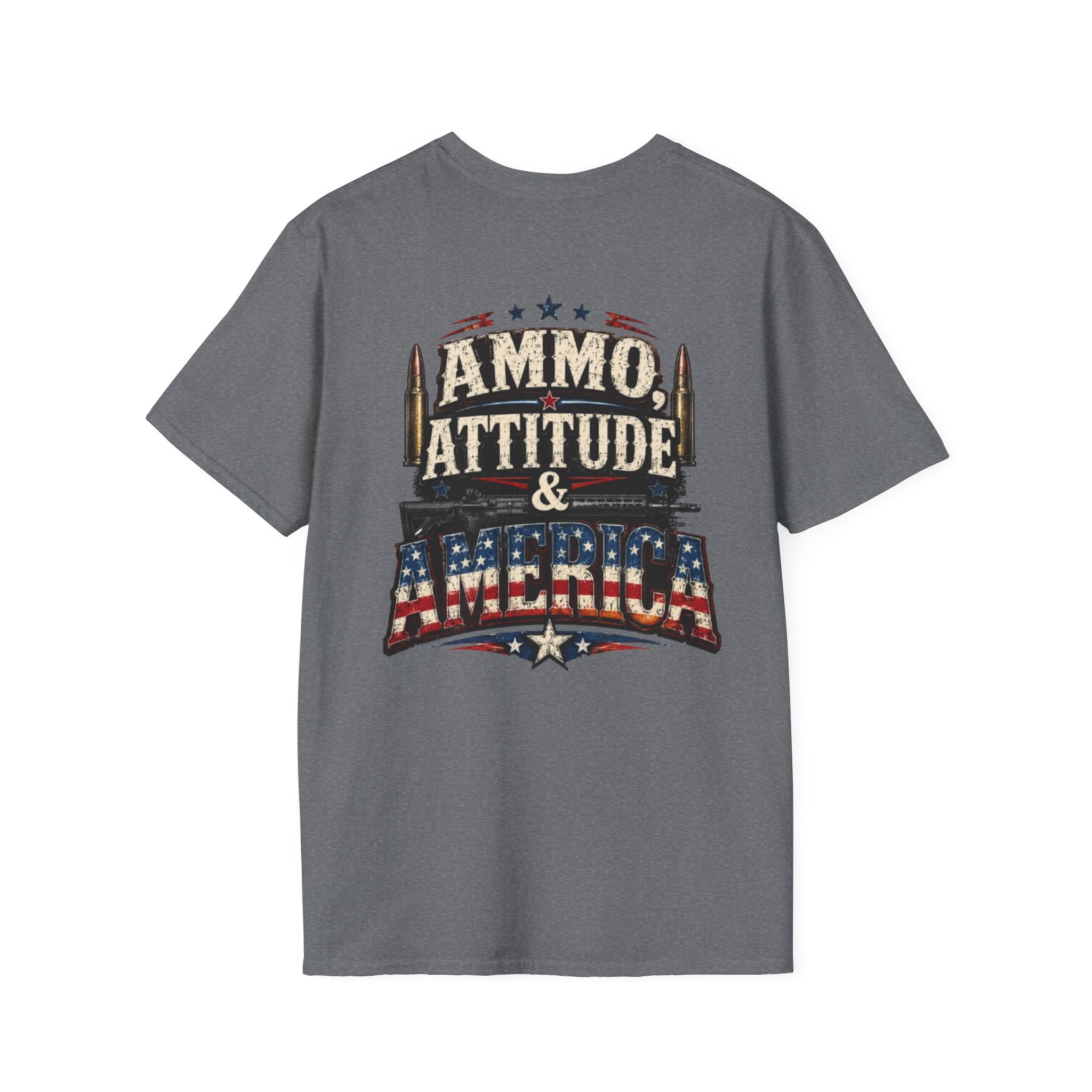 T-Shirt — Ammo, attitude and America