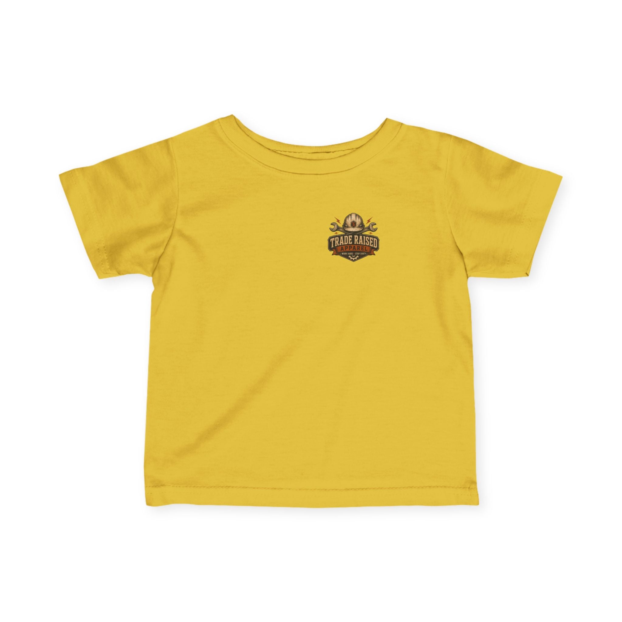 Infant Tee — "Feral & Free" Patriotic Raccoon Baby Shirt