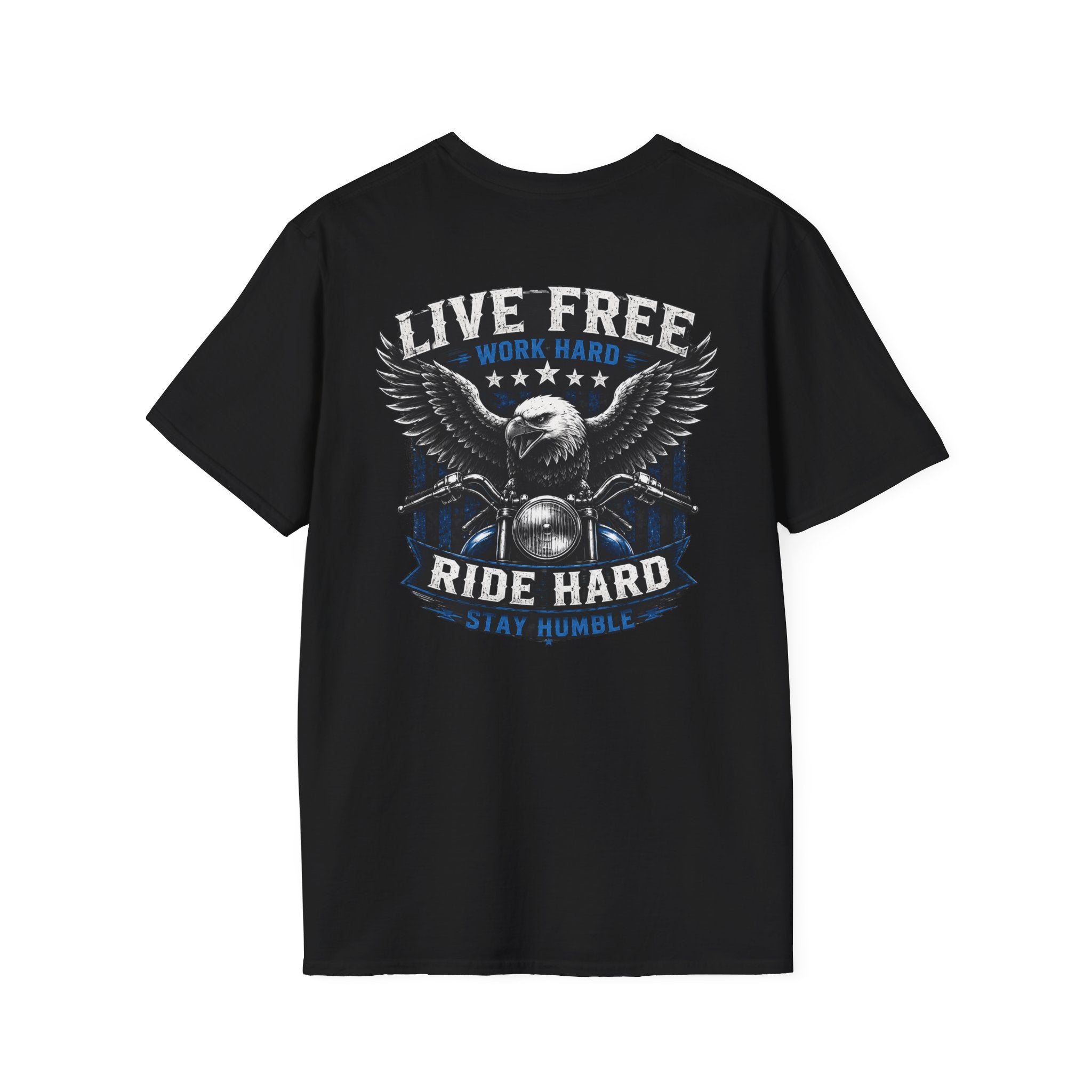 Trade Raised Ride T-Shirt — Vintage Hunting Camp Logo Tee