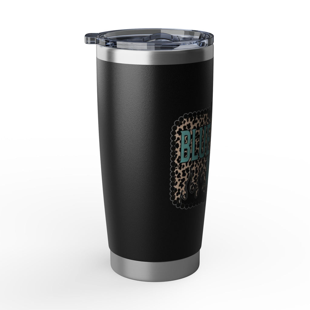 Blue Collar Wife Leopard Tumbler — 20oz Insulated Travel Cup
