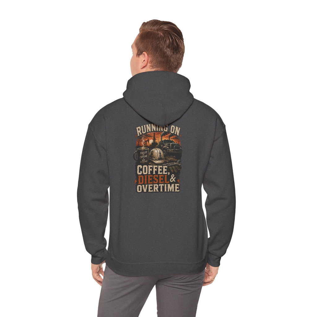 Coffee Diesel Overtime Hoodie