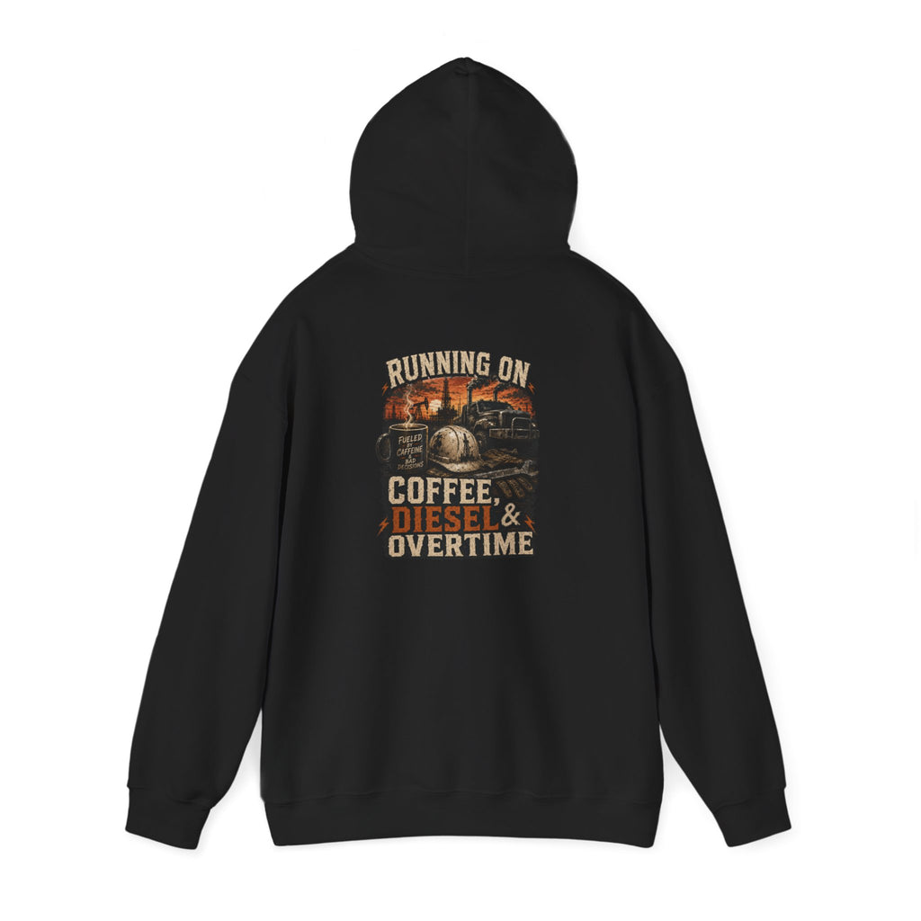 Coffee Diesel Overtime Hoodie