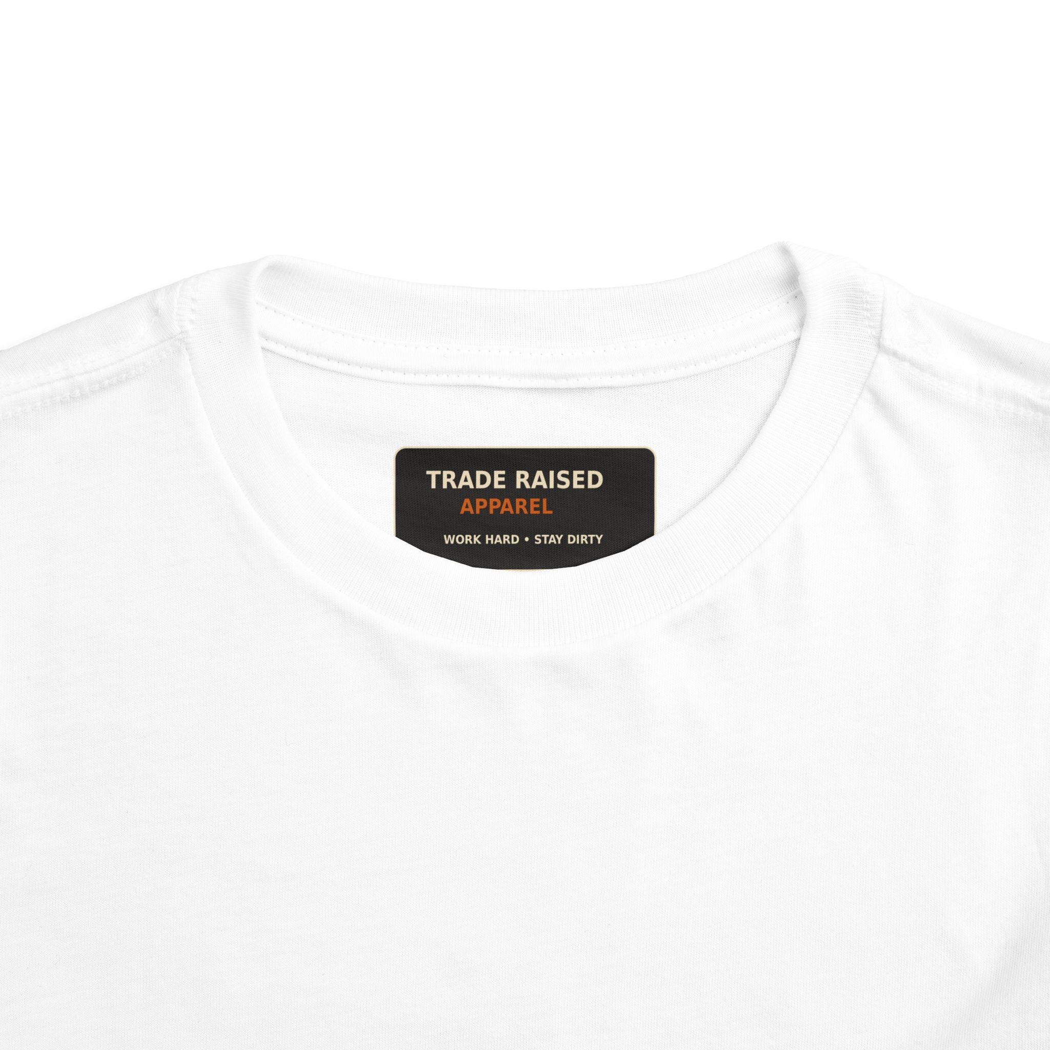 Toddler Tee — "Feral & Free" Raccoon 4th of July Patriotic Shirt