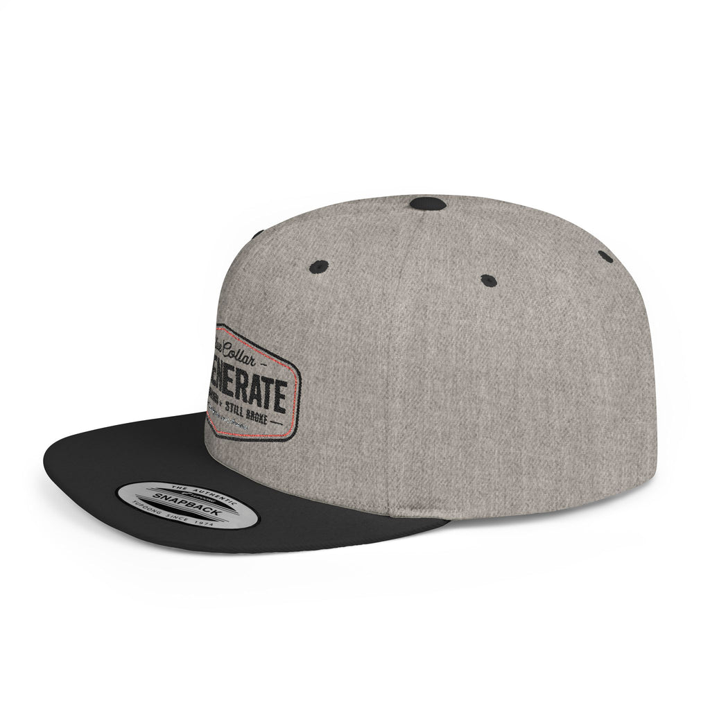 Snapback Hat — "Degenerate" Embroidered
