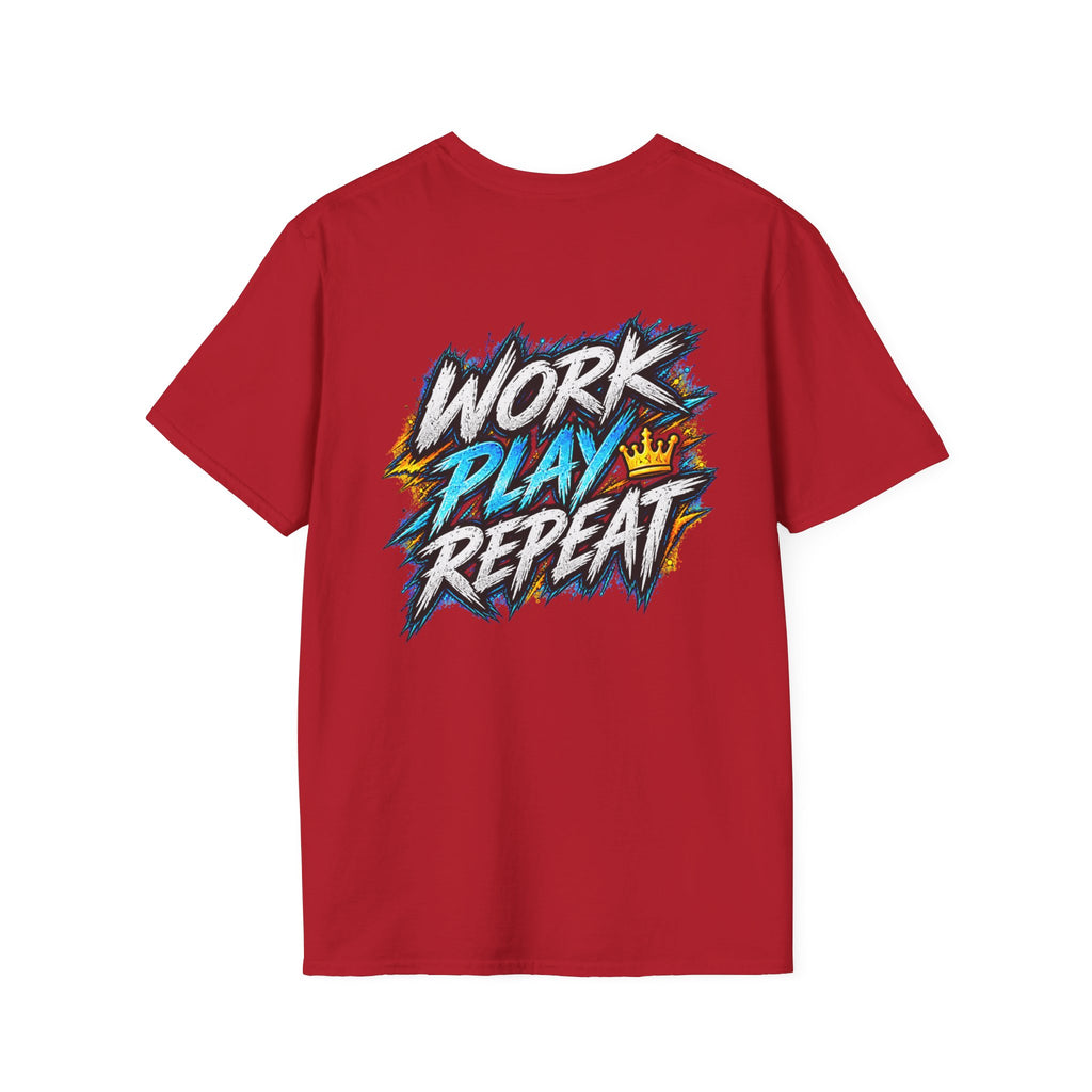 Work Play Repeat T-Shirt —  Graphic Tee