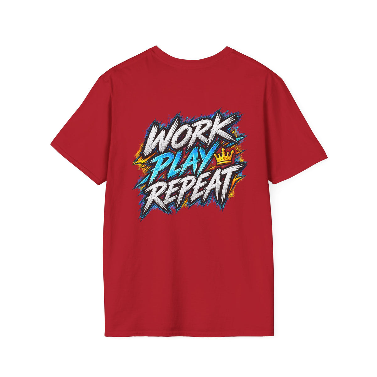 Work Play Repeat T-Shirt —  Graphic Tee