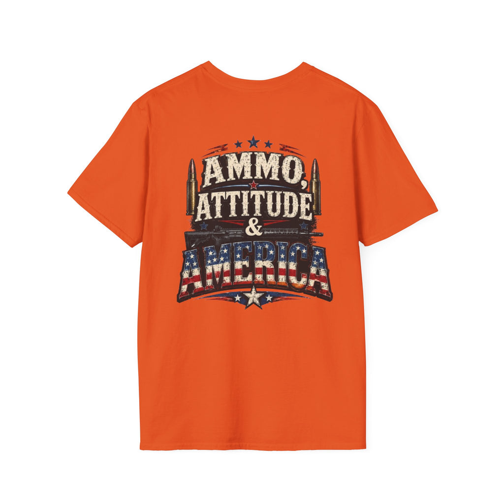 T-Shirt — Ammo, attitude and America