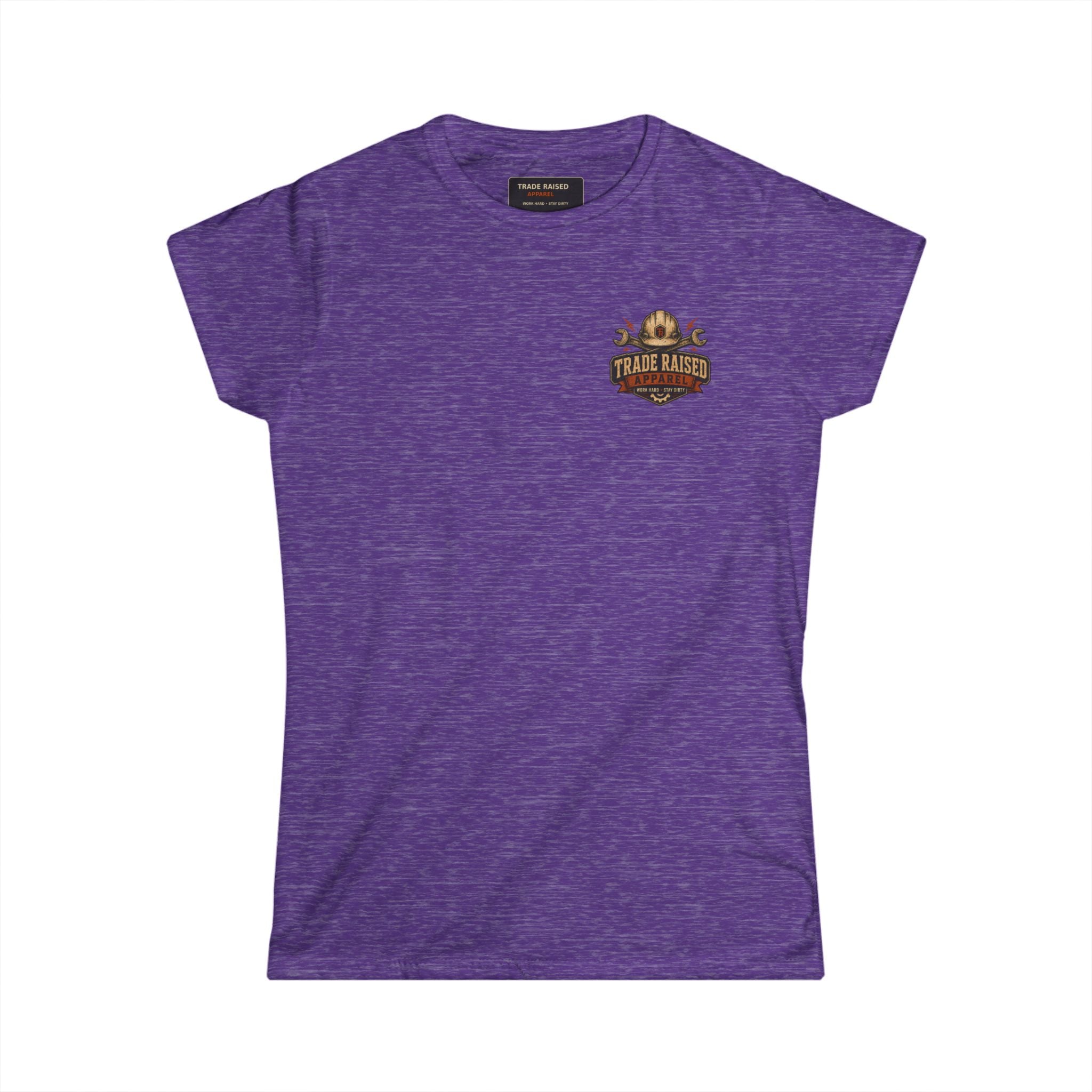 Blue Collar Wife T-Shirt — "Built Tough, Love Hard" Women's Tee