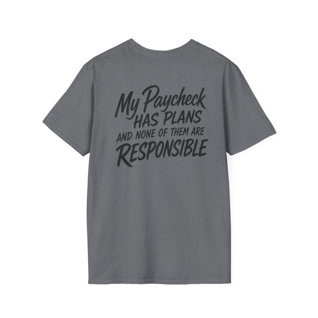 T-Shirt — 'Trade Raised' Coffee Badge Graphic