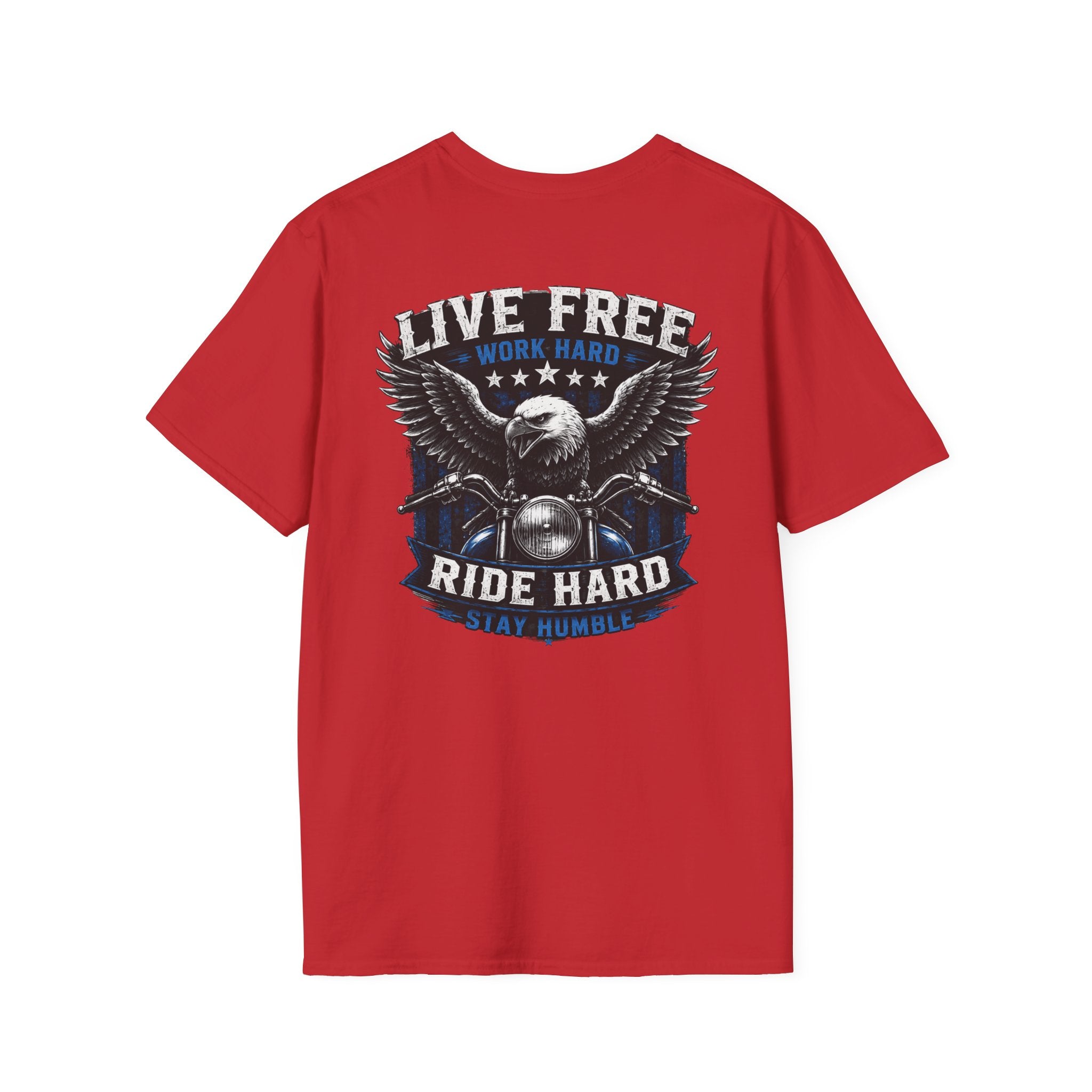 Trade Raised Ride T-Shirt — Vintage Hunting Camp Logo Tee