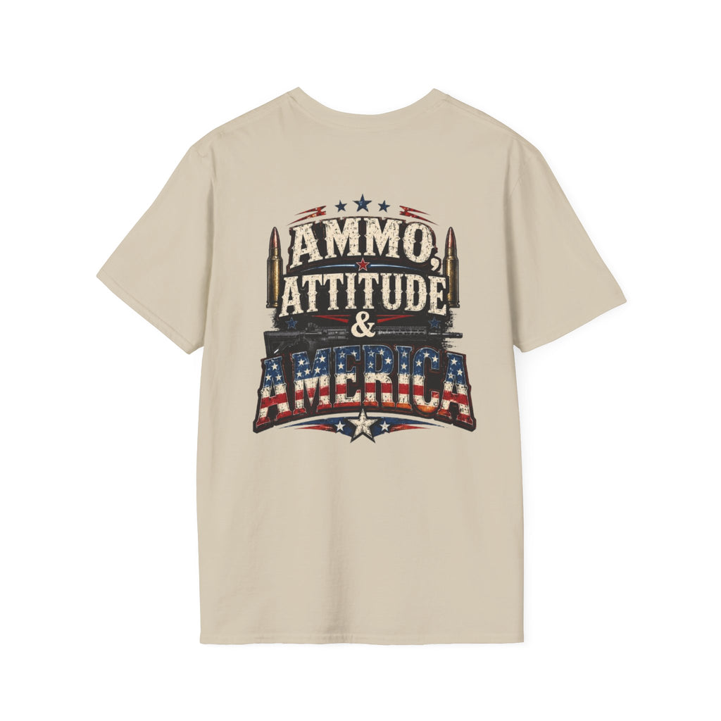T-Shirt — Ammo, attitude and America