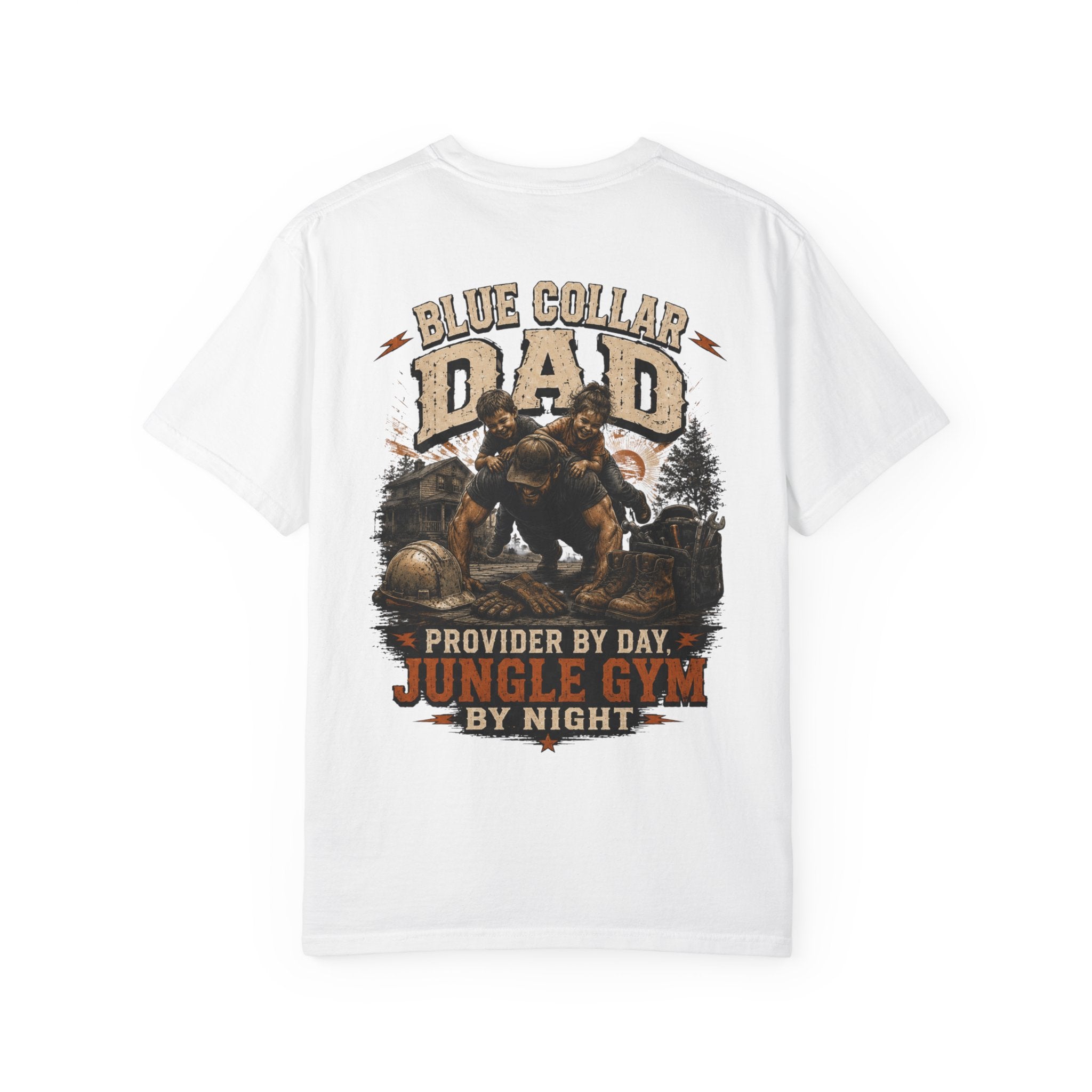 Blue Collar Dad T-shirt