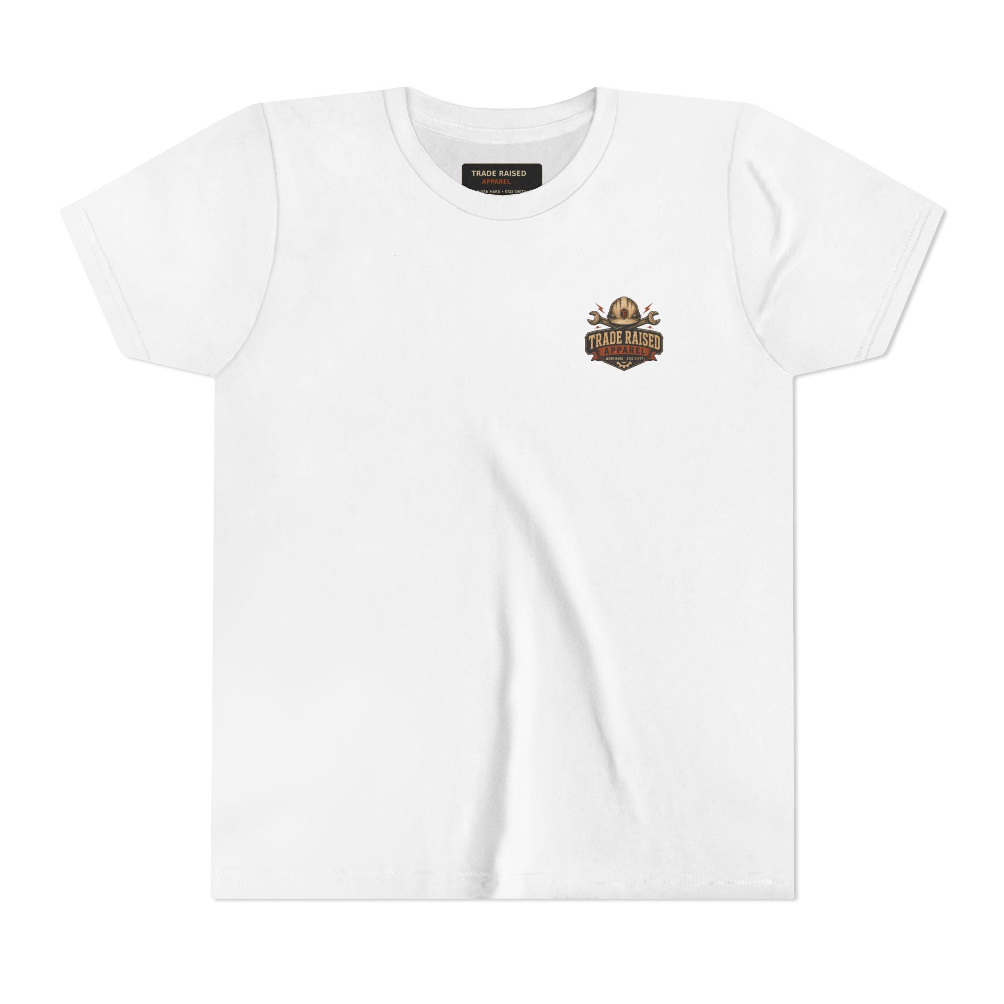 Youth Tee — "Feral & Free" Patriotic Possum Kids' Short Sleeve T-Shirt