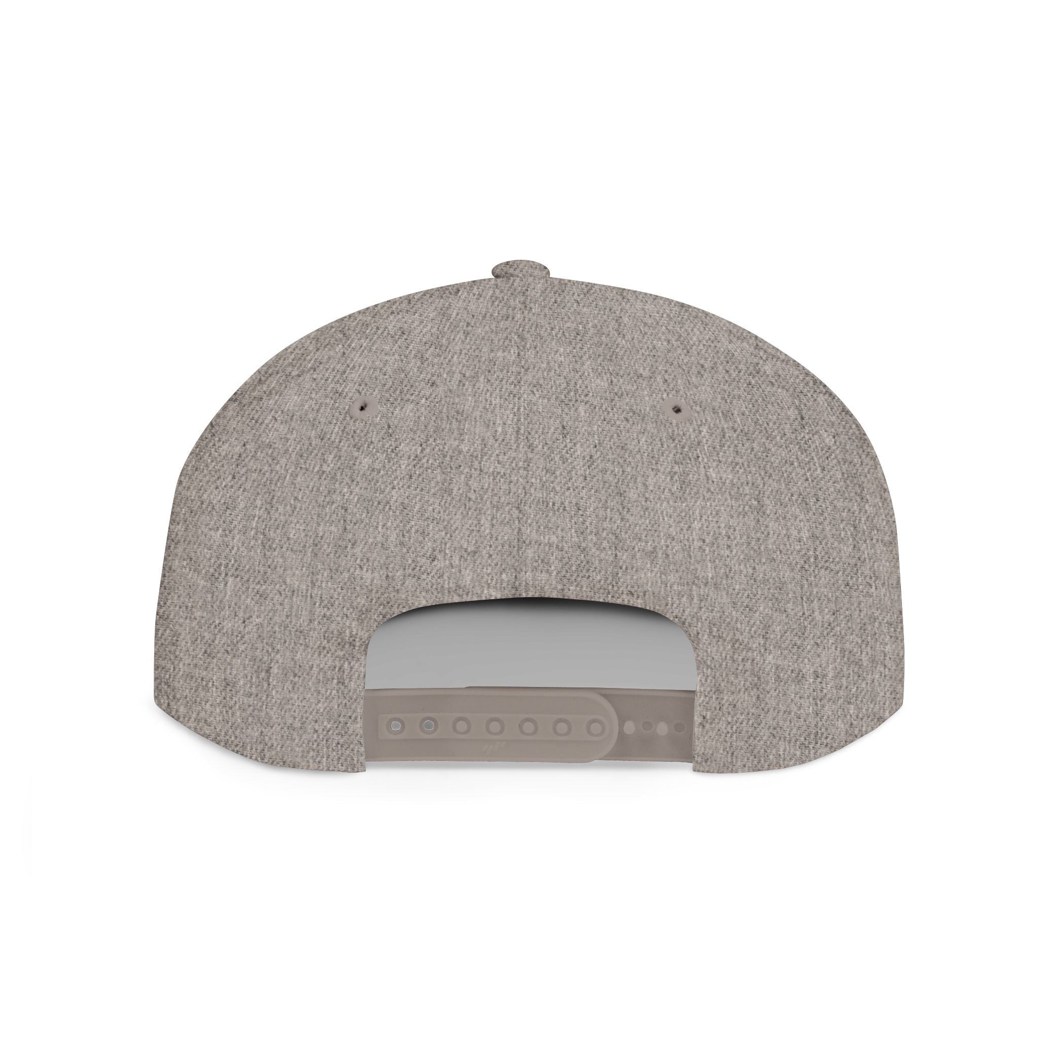 Flat Bill Snapback Hat — "Trade Raised" Logo Cap