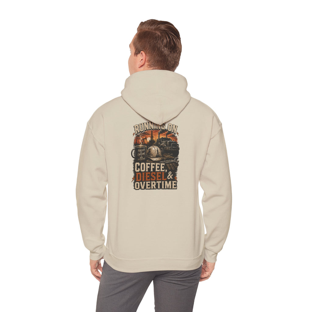 Coffee Diesel Overtime Hoodie