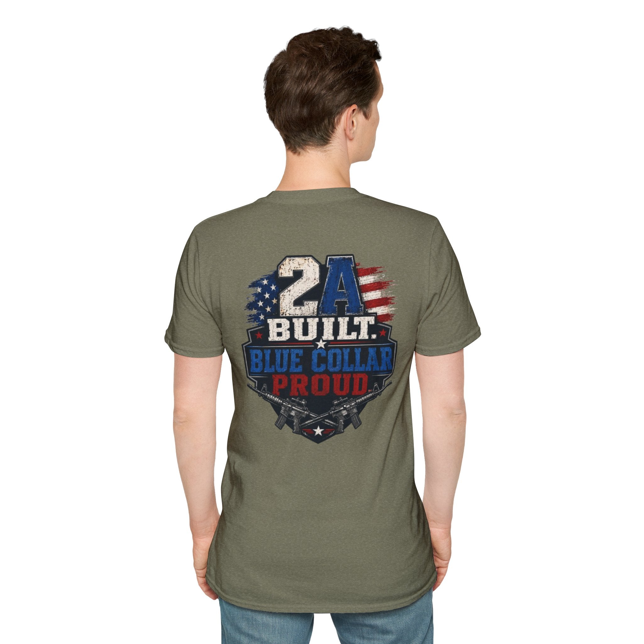 T-Shirt — "Trade Raised" 2A Built