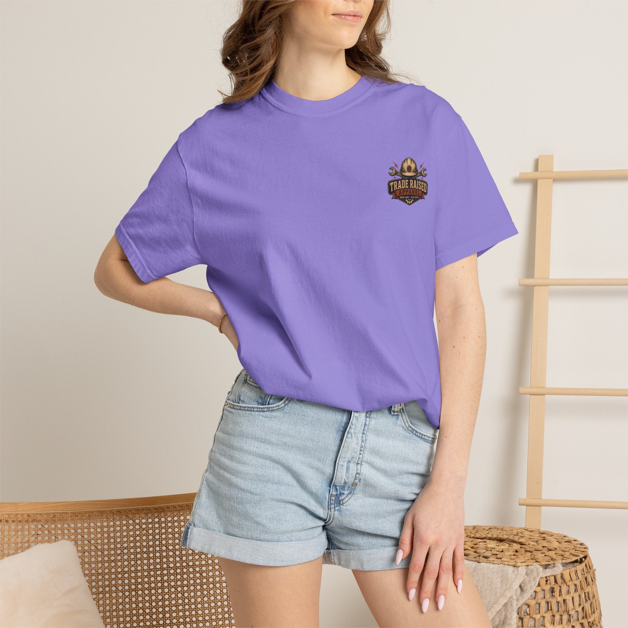 Off Grid Mountains T-Shirt — "Off Grid: My Favorite Coworkers Are Mountains" Adventure Tee