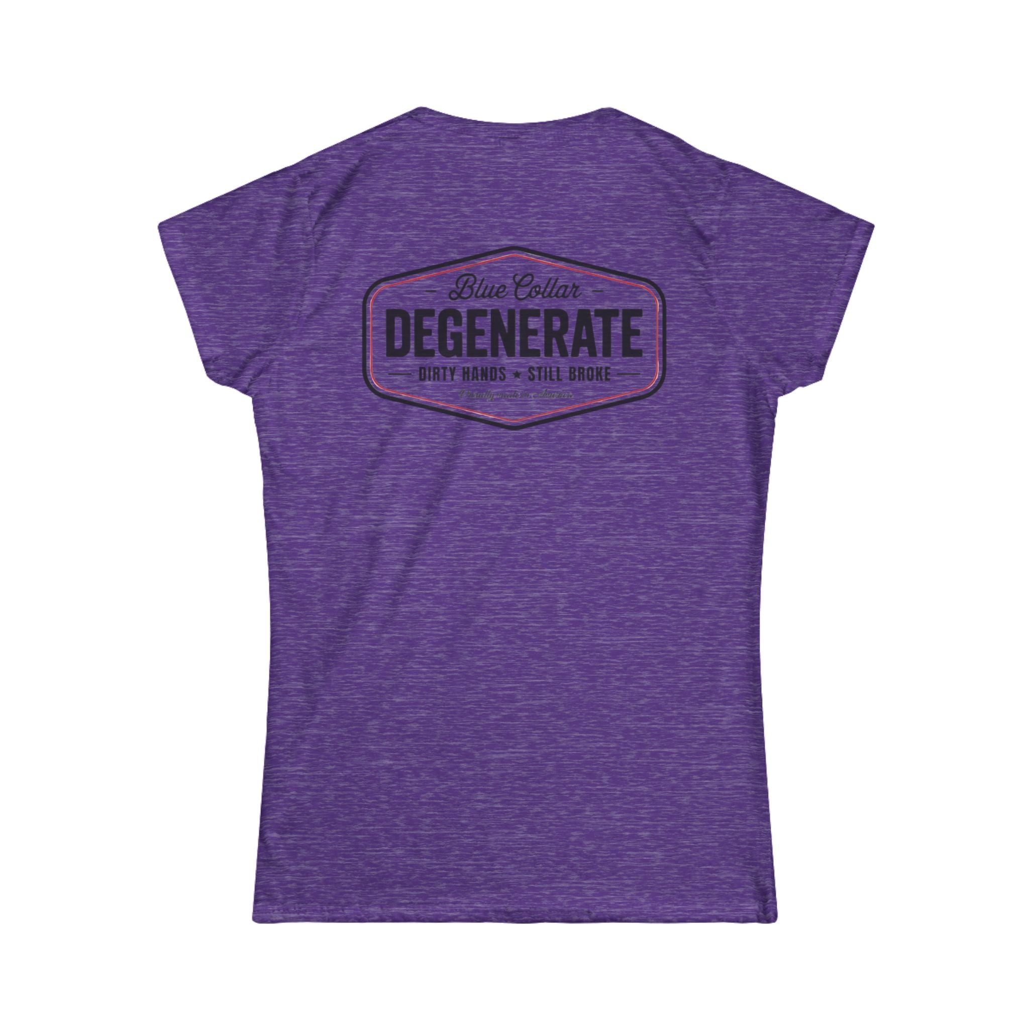 Women's Tee — 'Blue Collar Degenerate' Vintage Workwear Graphic