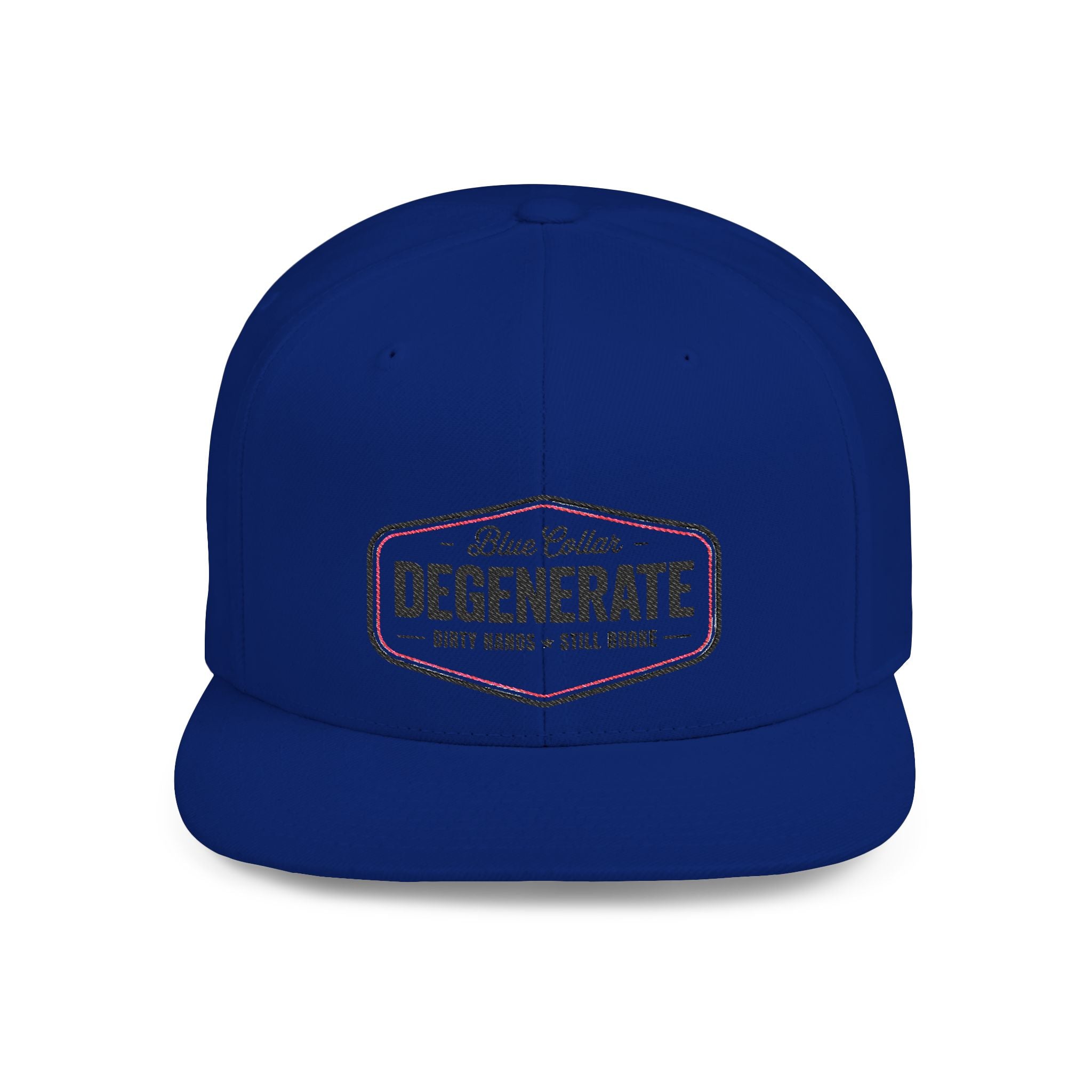 Snapback Hat — "Degenerate" Embroidered