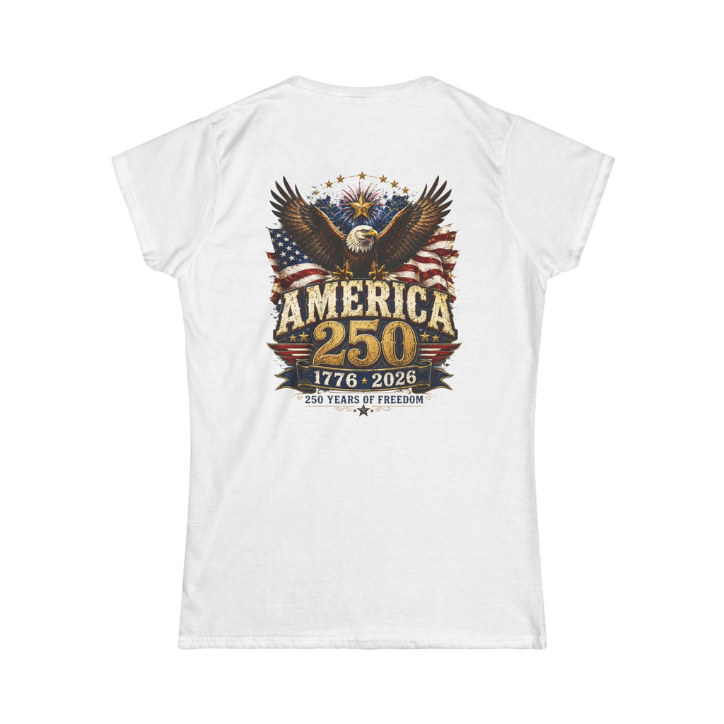 America 250 Eagle T-Shirt — 1776–2026 Patriotic Anniversary Tee