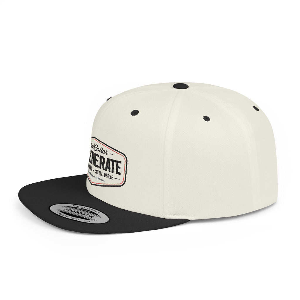 Snapback Hat — "Degenerate" Embroidered