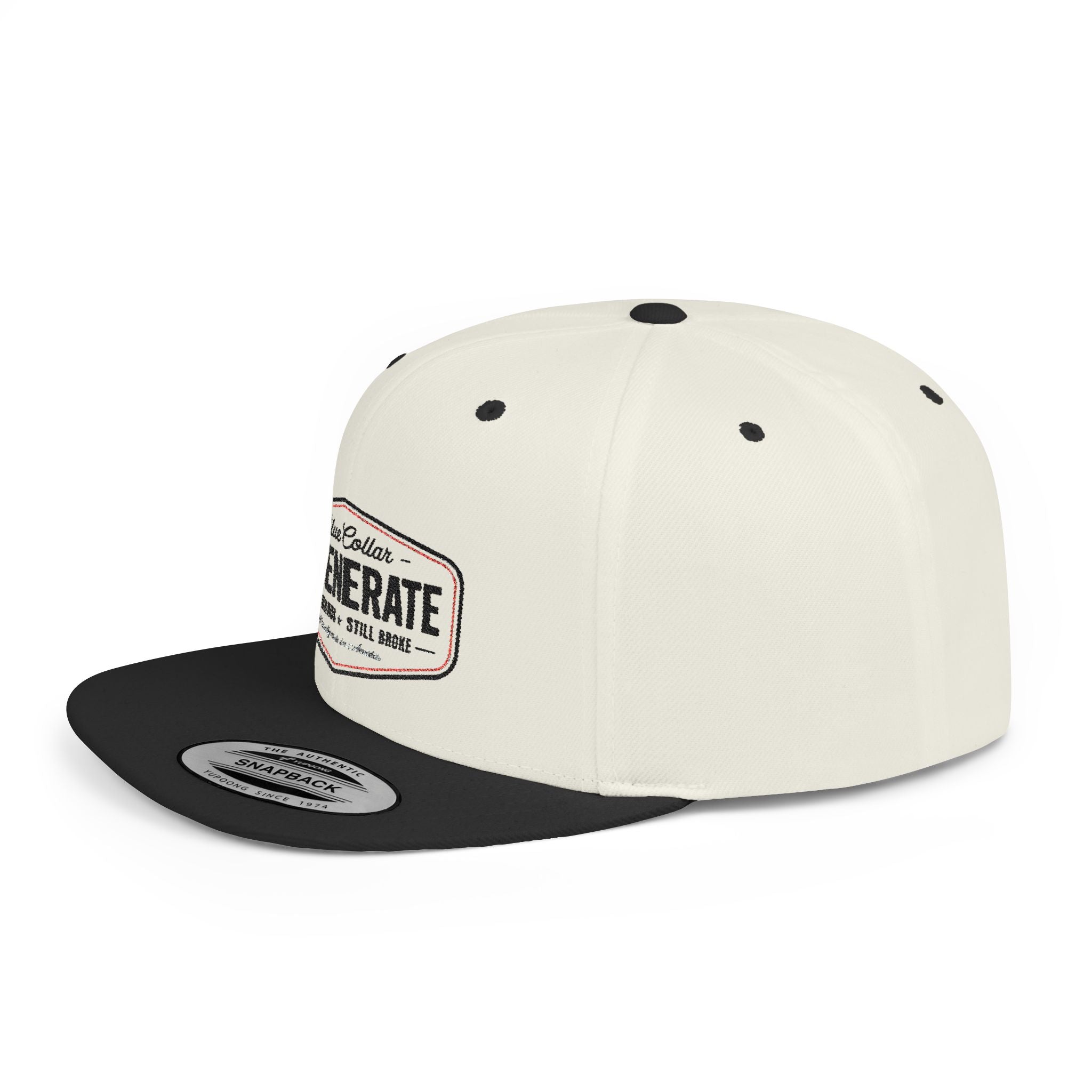 Snapback Hat — "Degenerate" Embroidered