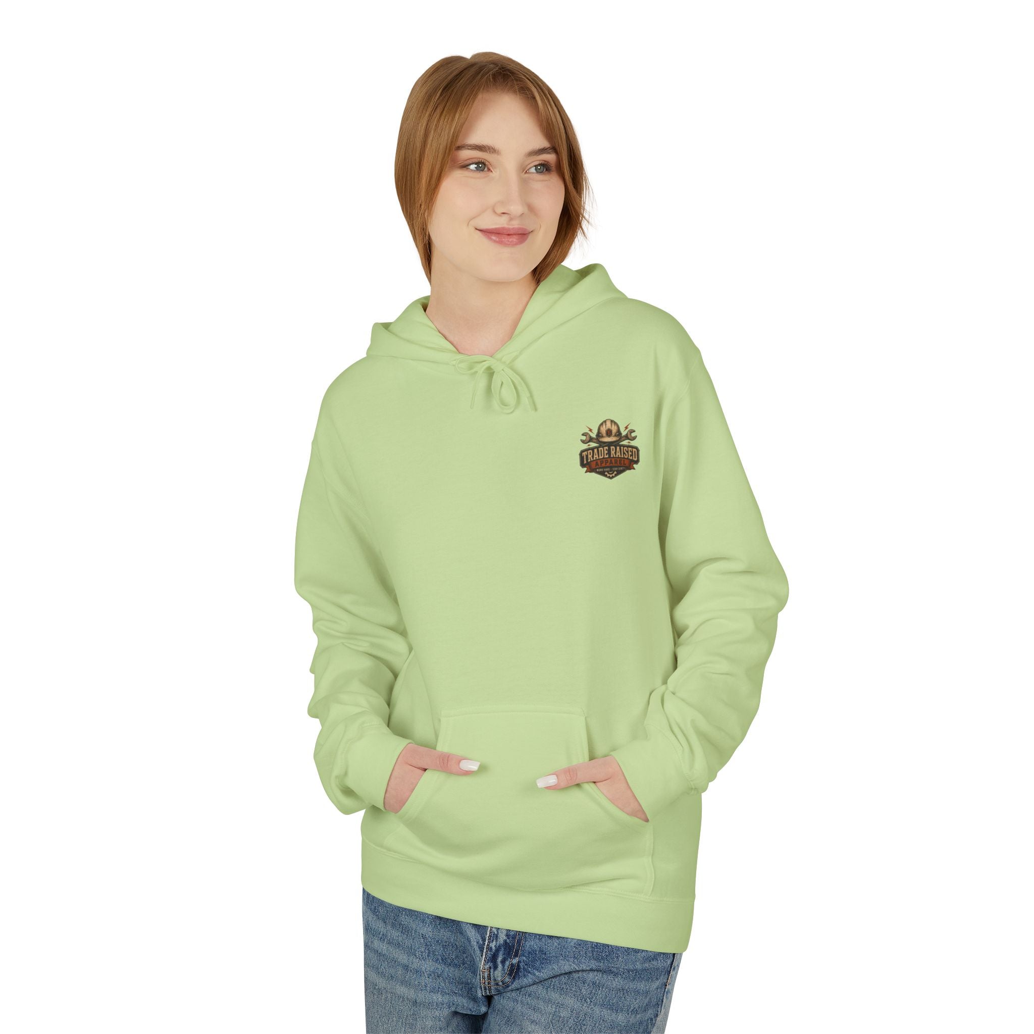 Somebody's Spoiled Blue Collar Wife Hoodie - Pink Retro Graphic Pullover