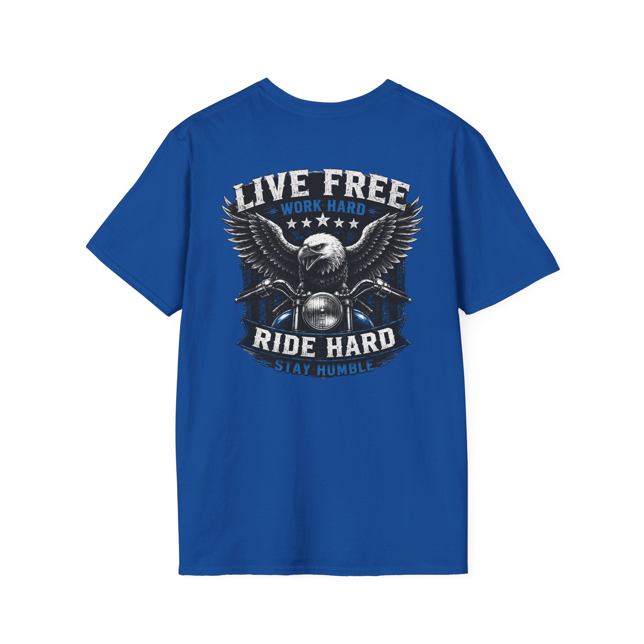 Trade Raised Ride T-Shirt — Vintage Hunting Camp Logo Tee