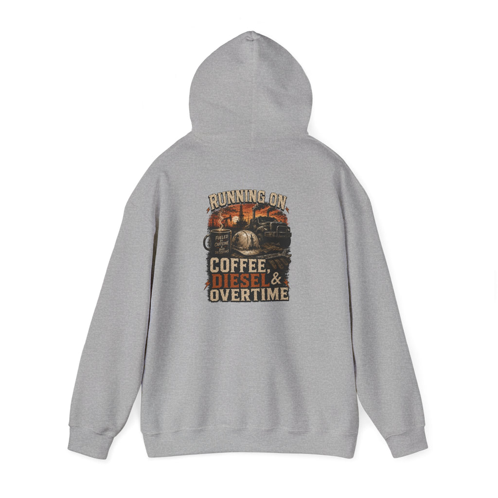 Coffee Diesel Overtime Hoodie
