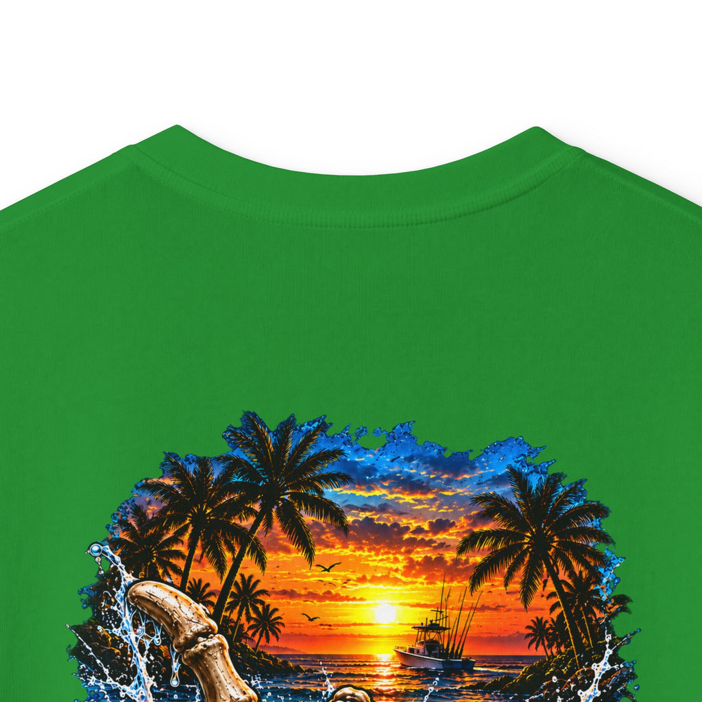 Kids T-Shirt — "Salt Water Heals Everything" Tropical Sunset Beach Tee