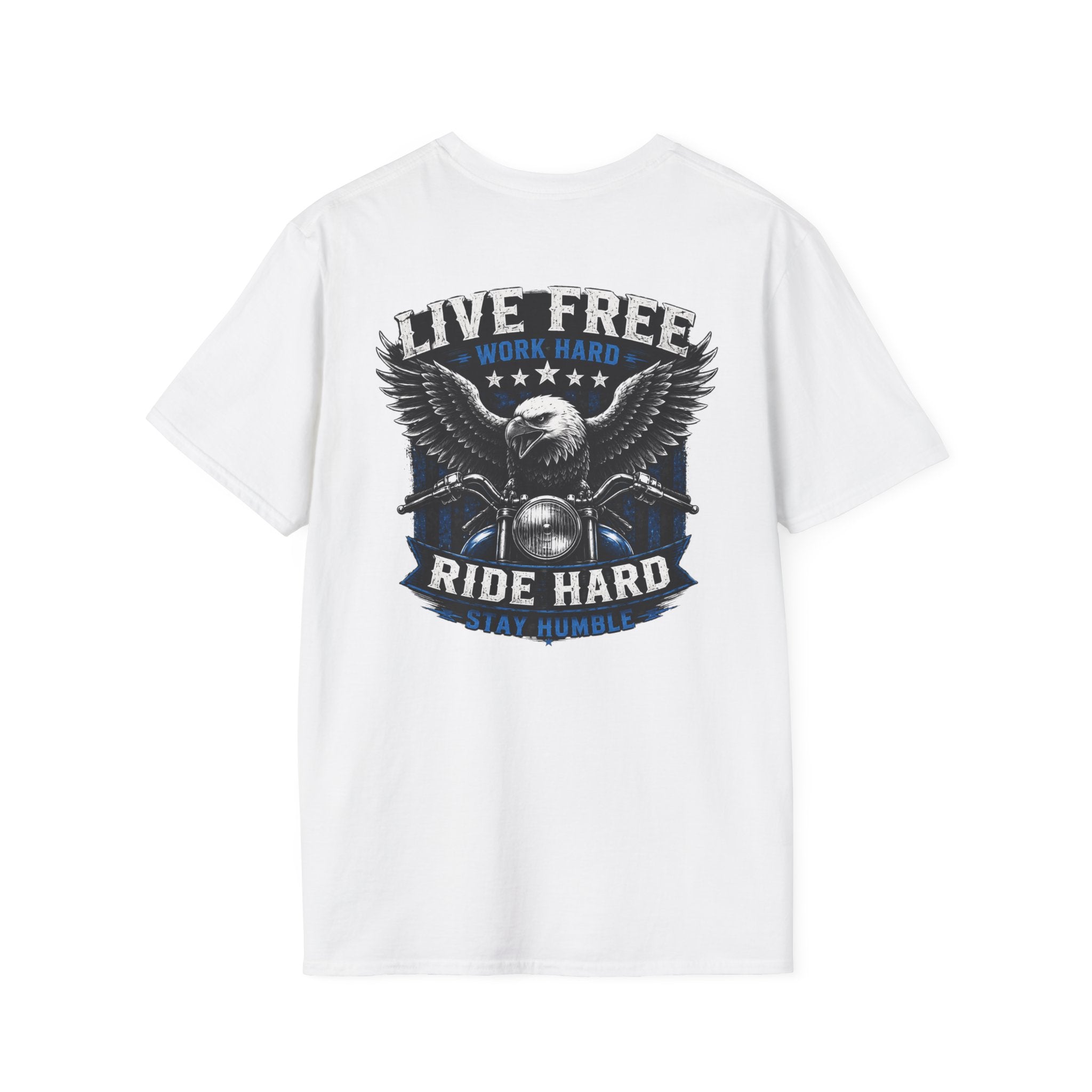 Trade Raised Ride T-Shirt — Vintage Hunting Camp Logo Tee