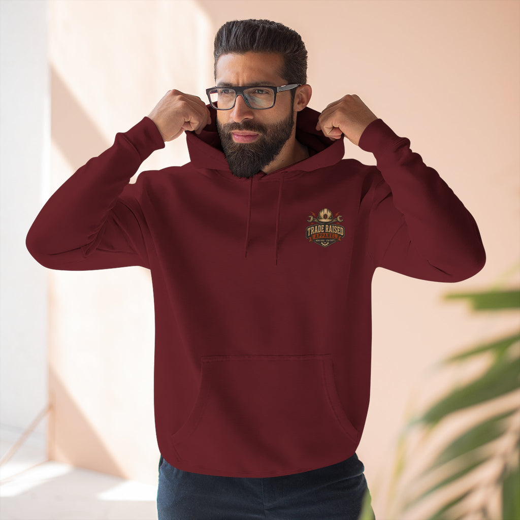 Blue Collar Degenerate Hoodie – 'Degenerate' Workwear Fleece Pullover