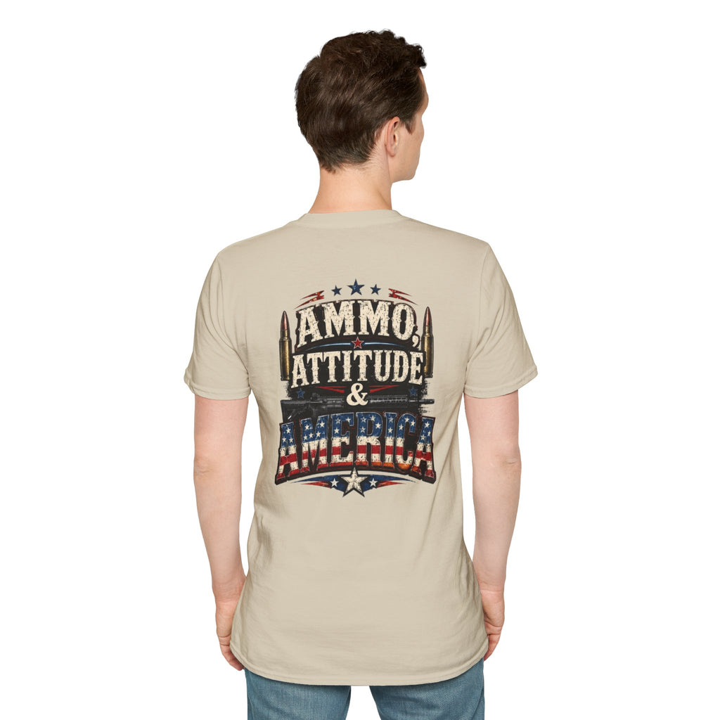 T-Shirt — Ammo, attitude and America