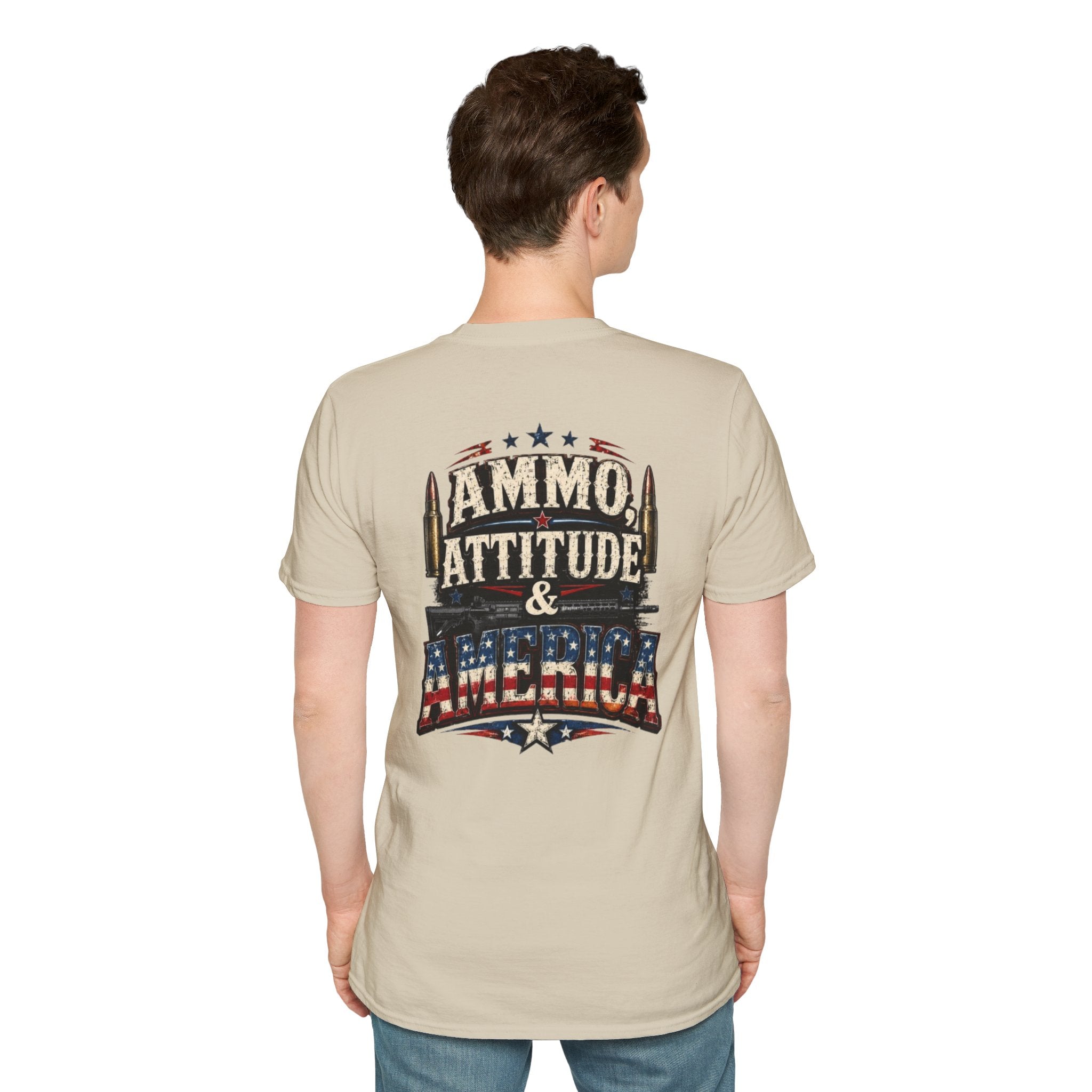 T-Shirt — Ammo, attitude and America