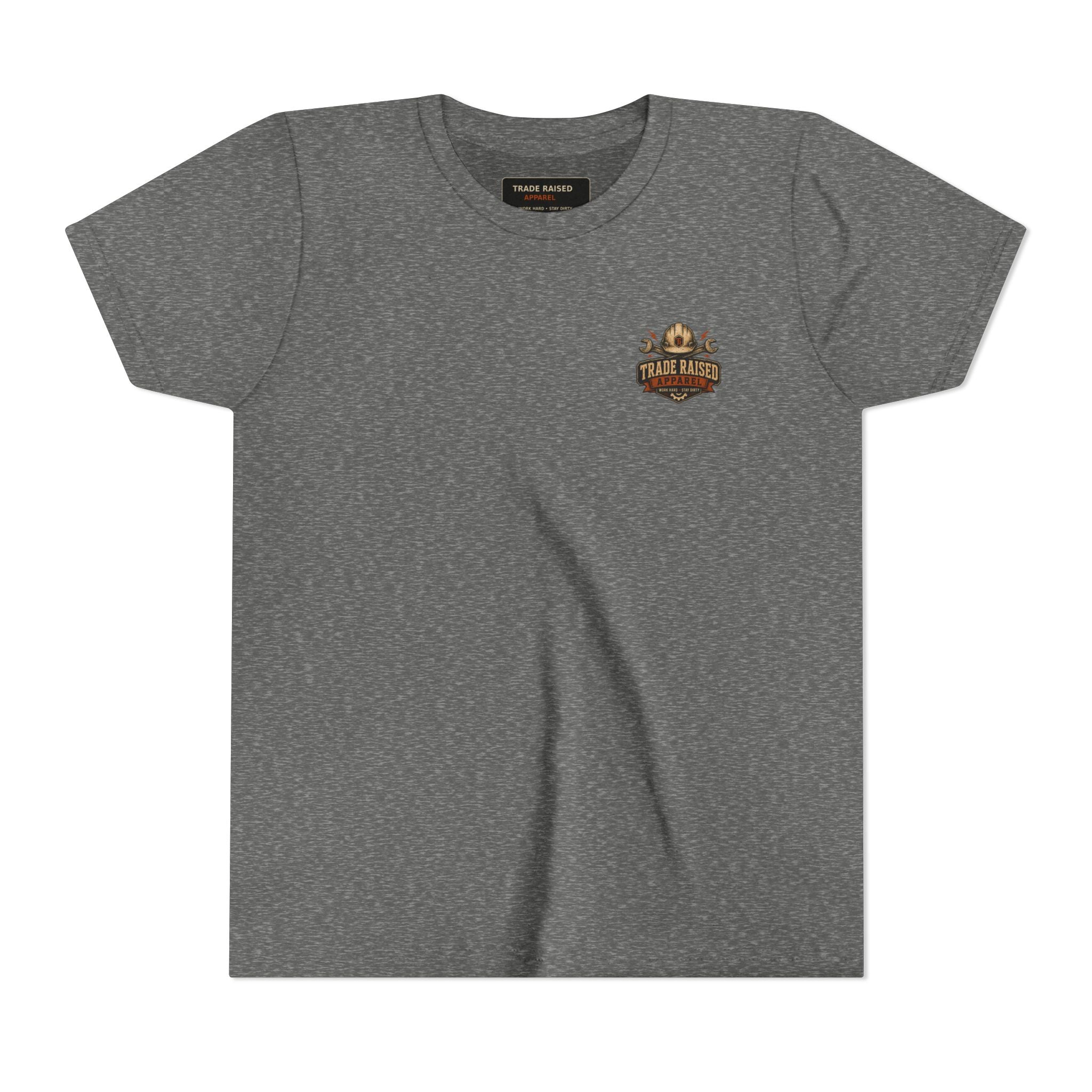 Youth Tee — "Feral & Free" Patriotic Possum Kids' Short Sleeve T-Shirt