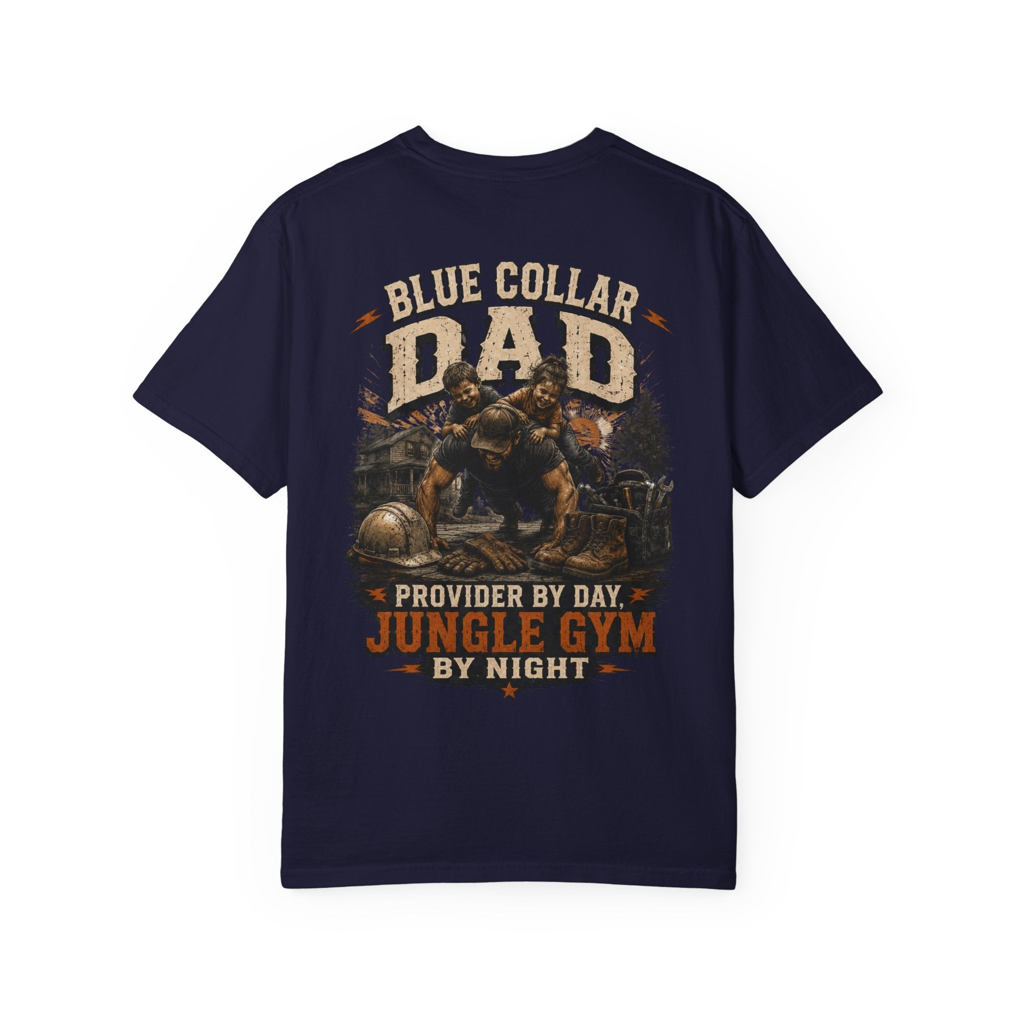 Blue Collar Dad T-shirt