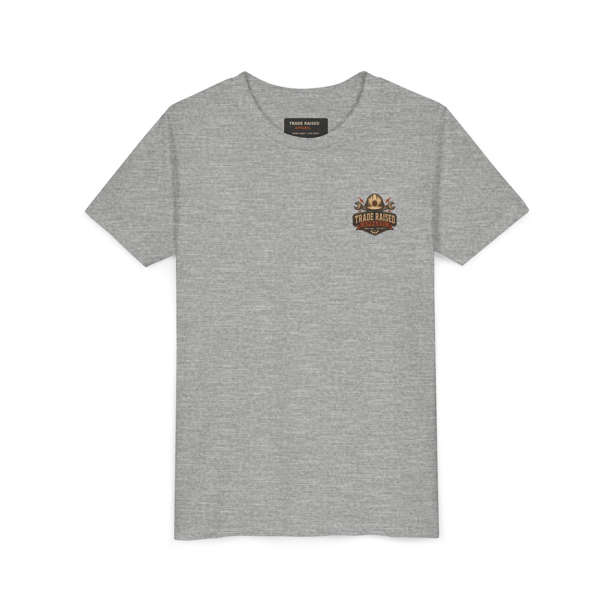 Youth Tee — "Feral & Free" Patriotic Possum Kids' Short Sleeve T-Shirt